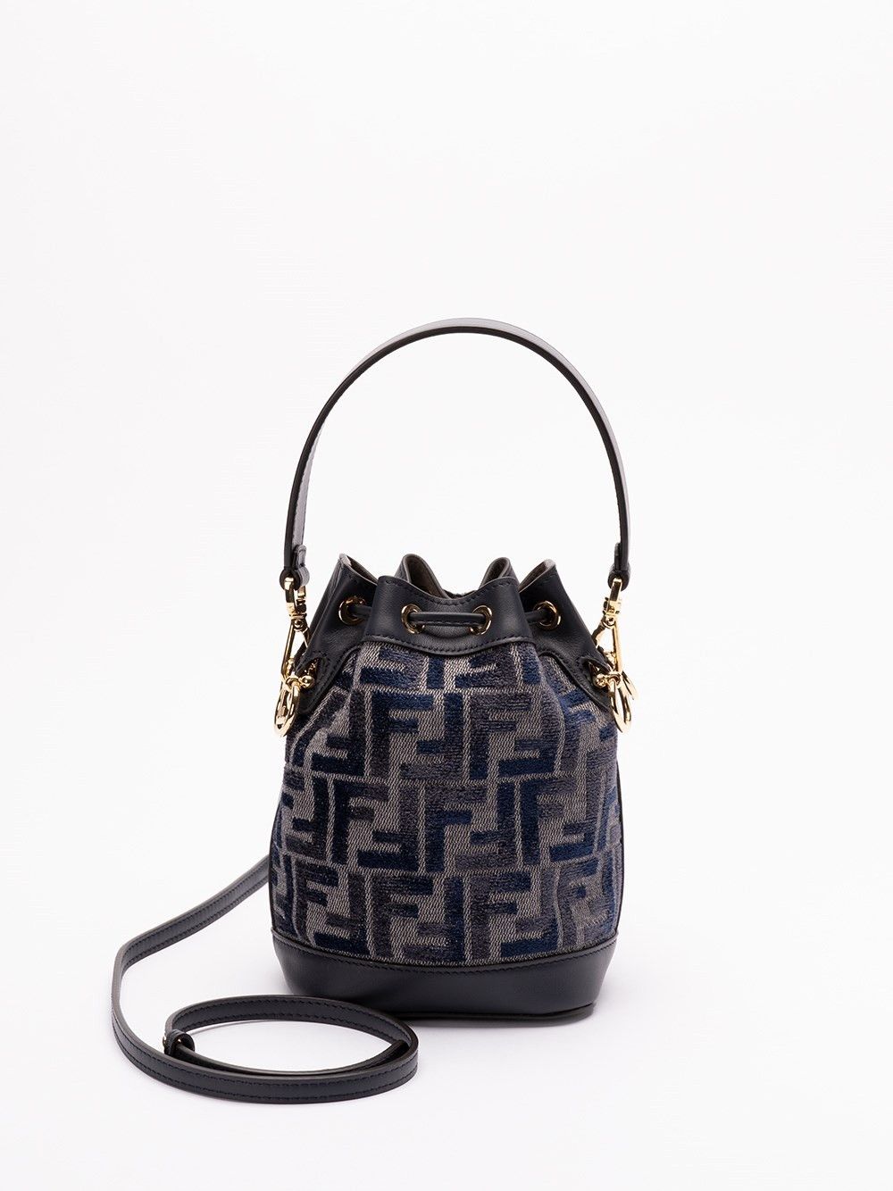 Fendi o1s1wg111025 Size: OS / Mon Tresor Bag in Dark Blue Size ONE SIZE - 1 Thumbnail