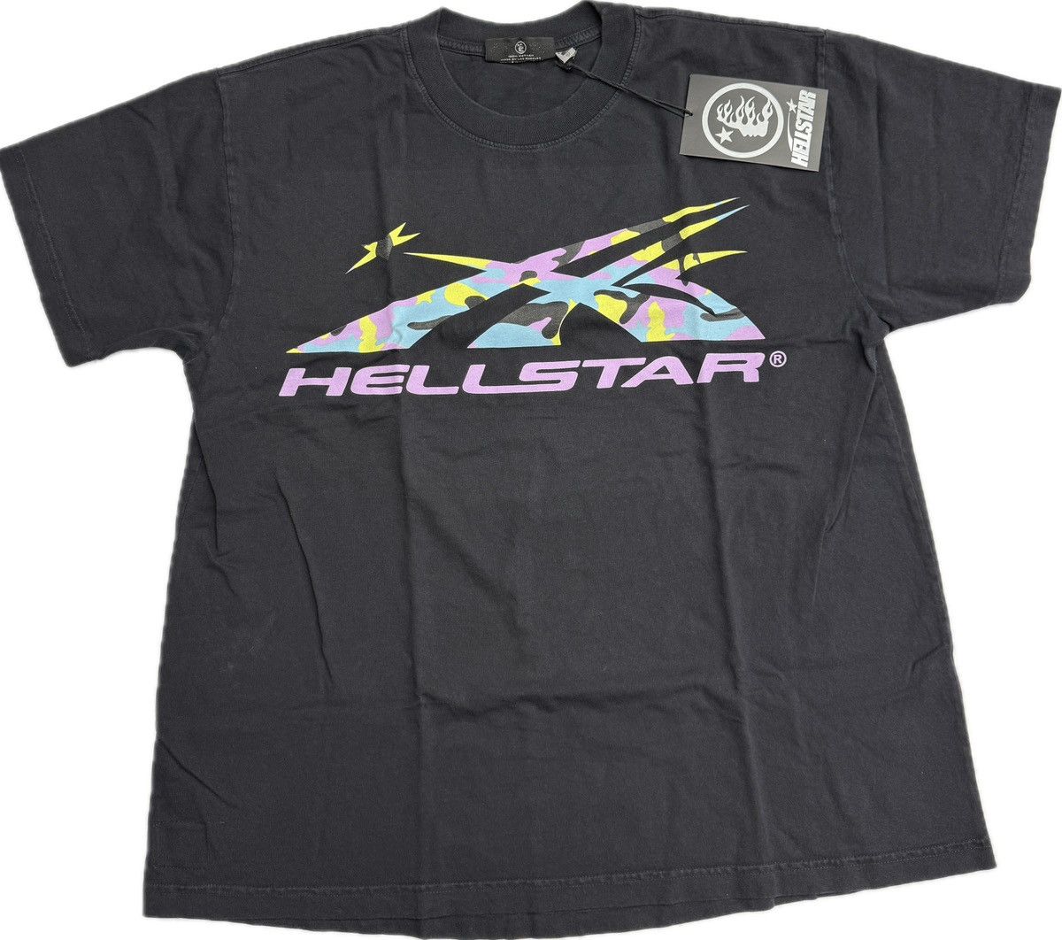 HELLSTAR Hellstar Camo Sports Logo T-shirt Size US L / EU 52-54 / 3 - 1 Thumbnail