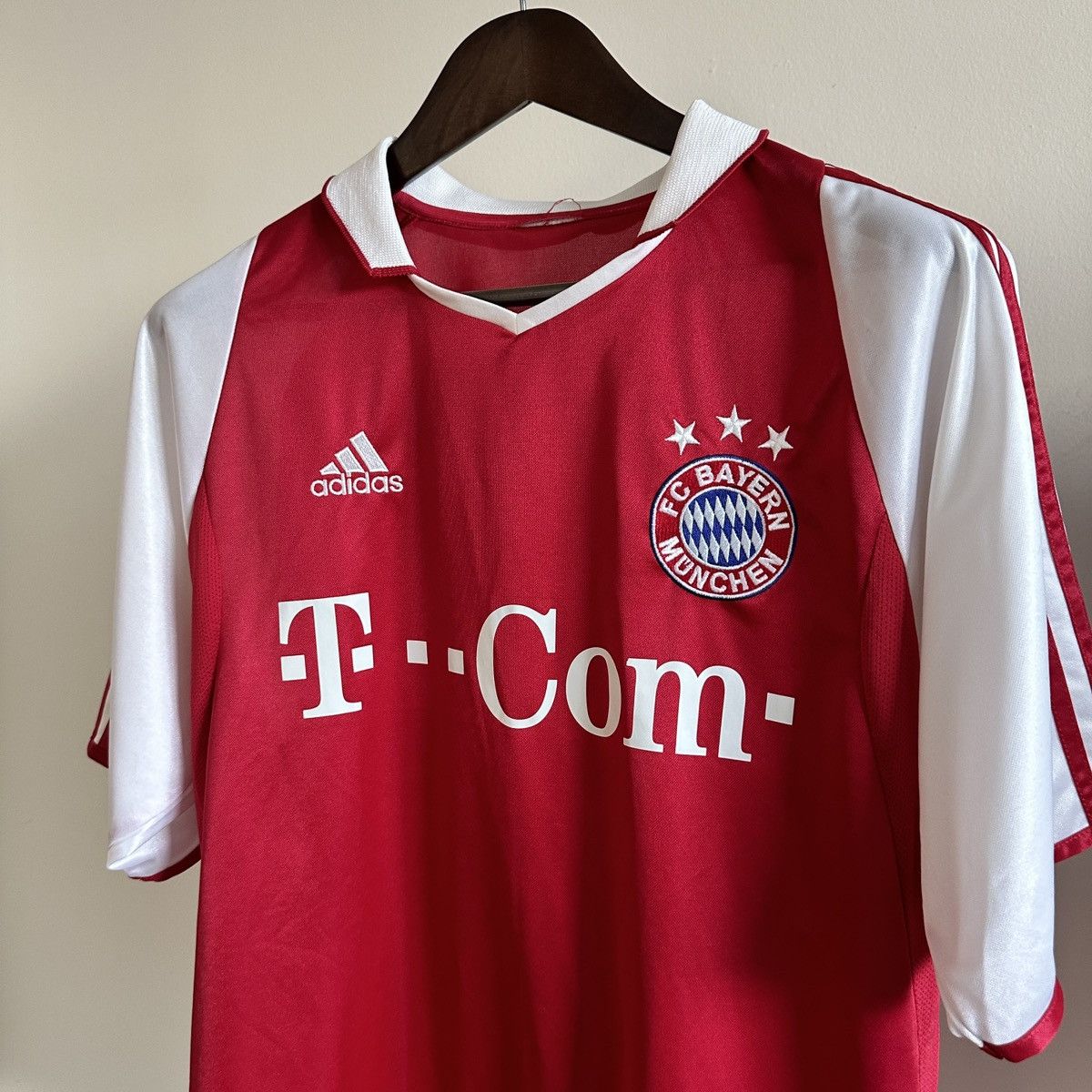 Adidas × Vintage Bayern Munich 2004-05 Home Shirt Size L Size US L / EU 52-54 / 3 - 2 Thumbnail