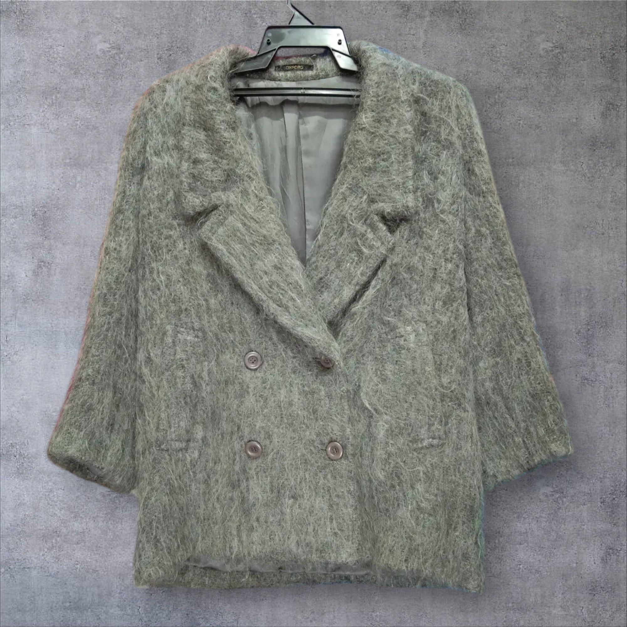 Other VINTAGE OXFORD DOUBLE BREASTED COAT(MOHAIR) Size US S / EU 44-46 / 1 - 1 Thumbnail