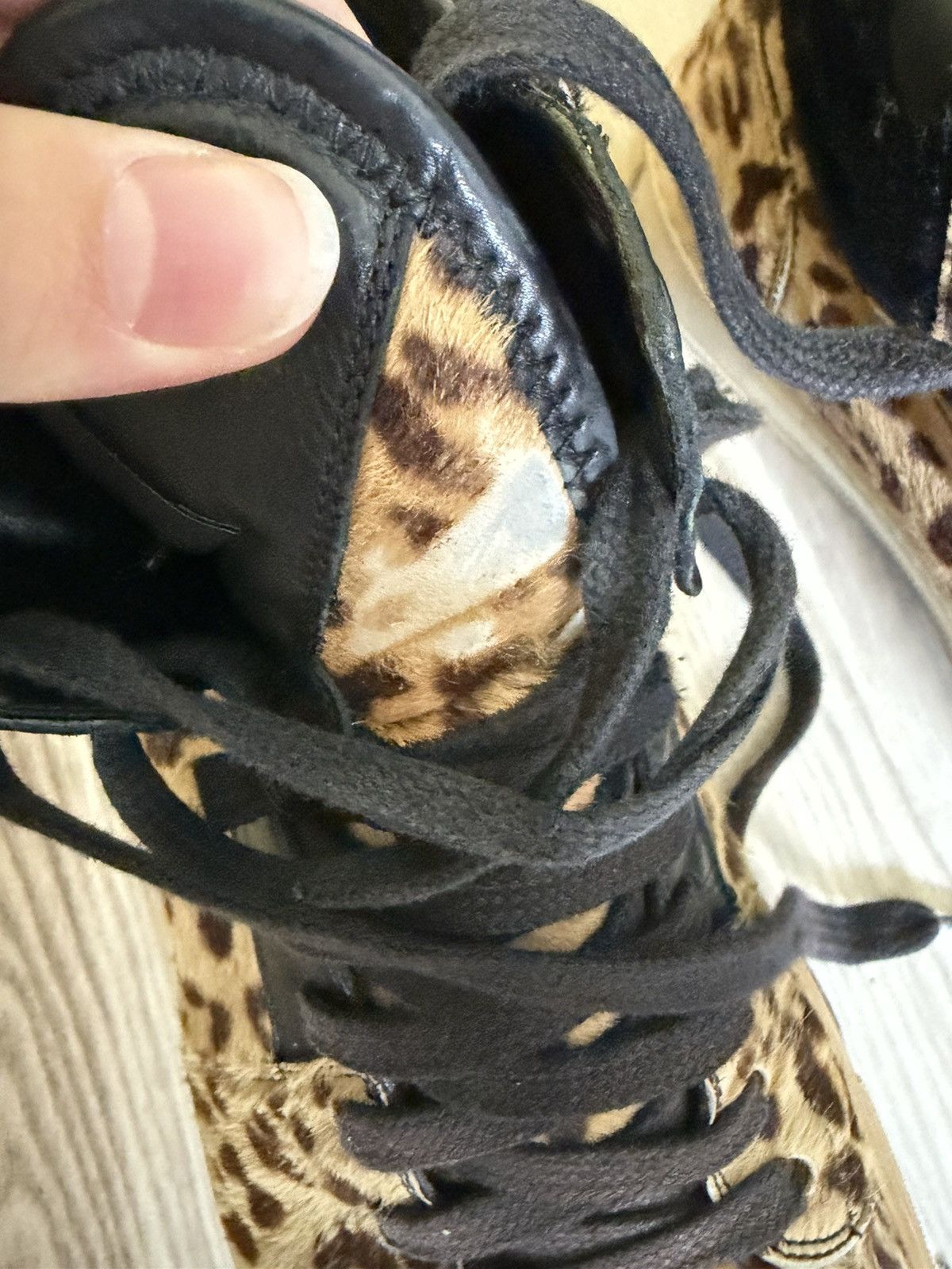 Yves Saint Laurent Saint Laurent ss2012 leopard sneakers Size US 9.5 / EU 42-43 - 12 Thumbnail