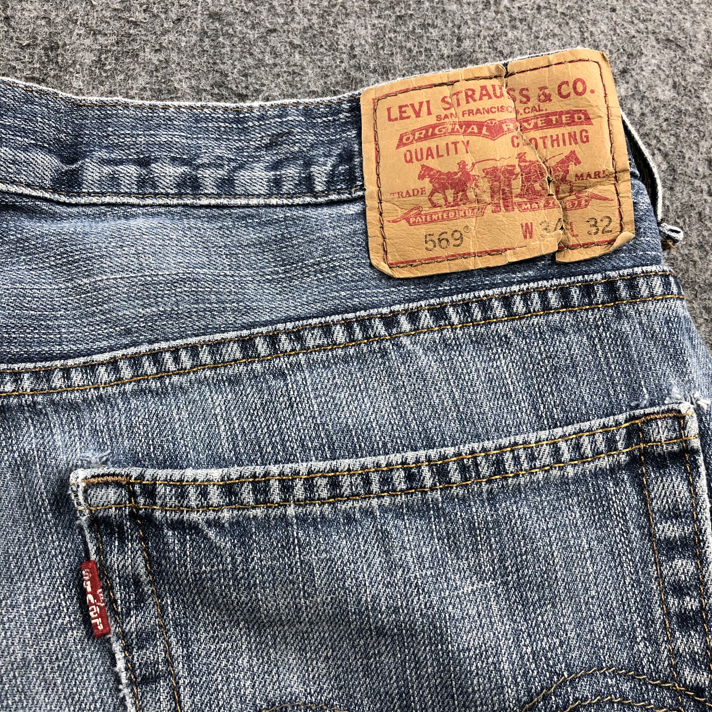 Levi's × Vintage Vintage Levis 569 Loose Jeans-JM1288 Size US 36 / EU 52 - 6 Thumbnail