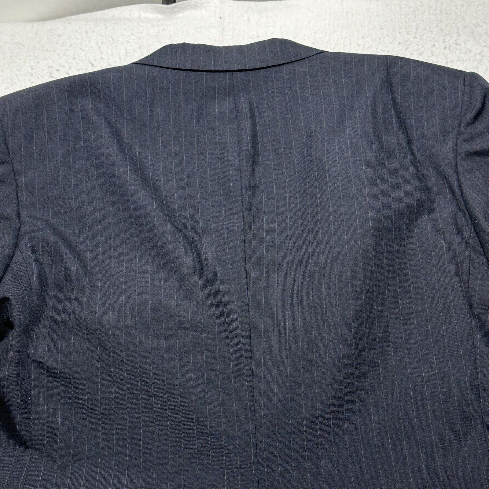 Other Vintage Kuppenheimer 50R Blue Pinstripe Suit Jacket Blazer Size 50R - 15 Thumbnail