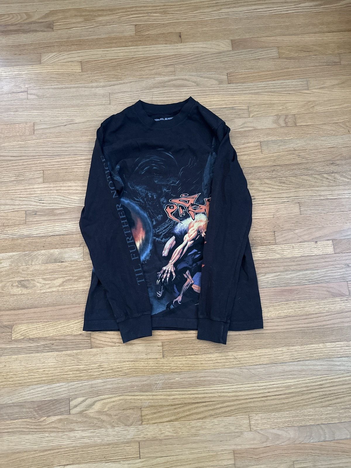 Travis Scott Travis Scott Utopia Tour Telekinesis Long Sleeve Tee Shirt Size US S / EU 44-46 / 1 - 3 Thumbnail