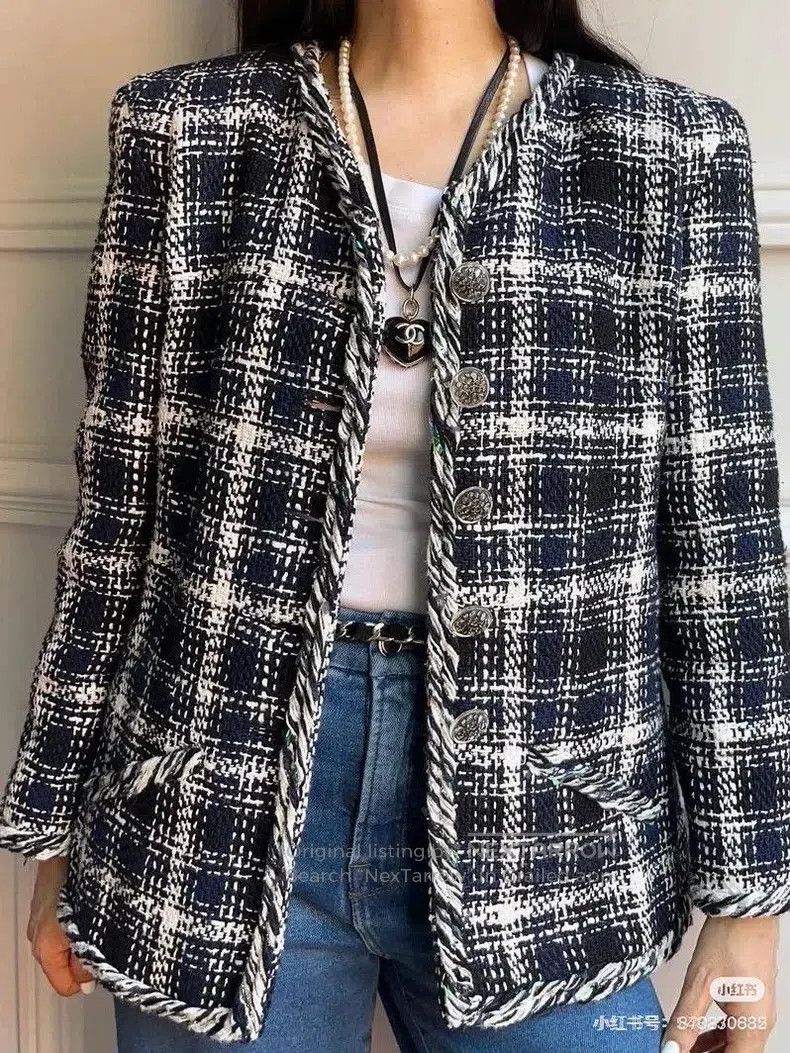 Chanel Chanel 18S waterfall laser blue and white gradient woven r Size XS / US 0-2 / IT 36-38 - 8 Thumbnail