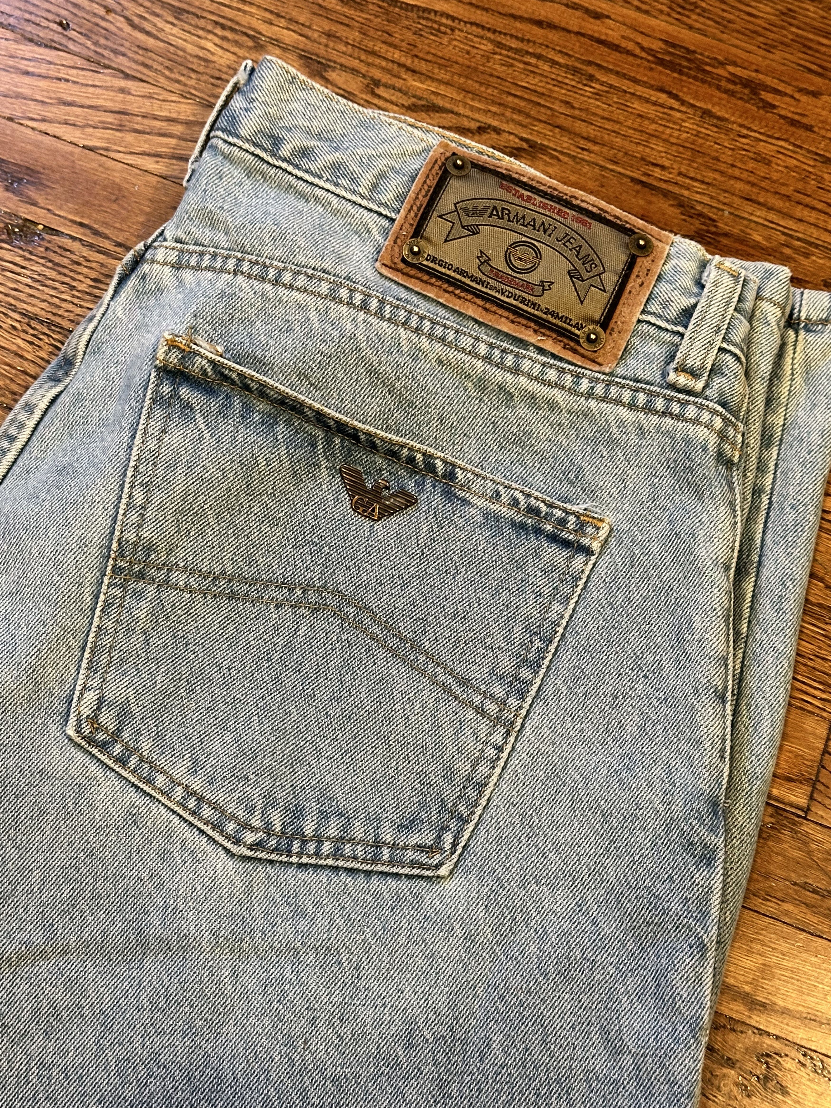 Giorgio Armani Vintage Giorgio Armani Jeans Size US 36 / EU 52 - 8 Thumbnail