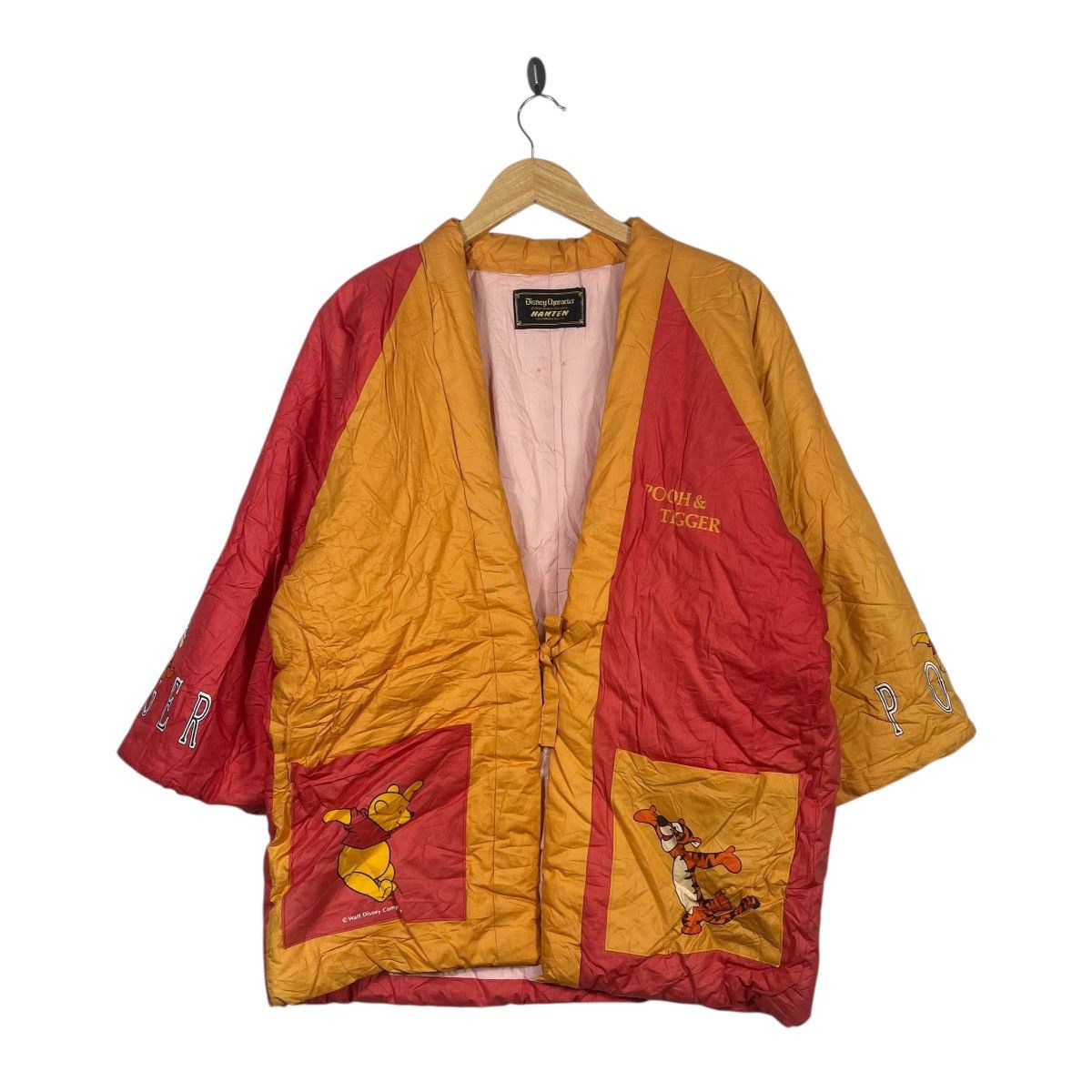 Disney Vintage Disney Winnie The Pooh Tigger Hanten Kimono Jacket Size L / US 10 / IT 46 - 1 Thumbnail