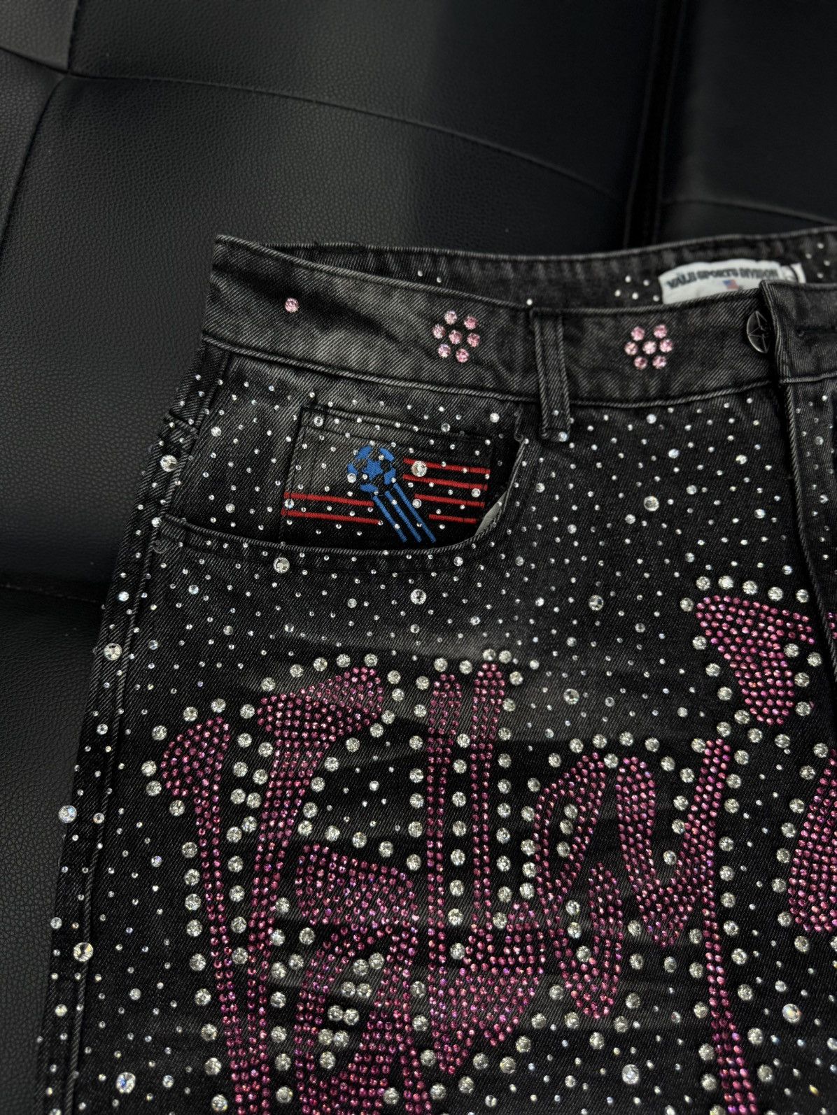 Vale Vale Valley Dreams Rhinestone Shorts Size 32 Size US 32 / EU 48 - 5 Thumbnail