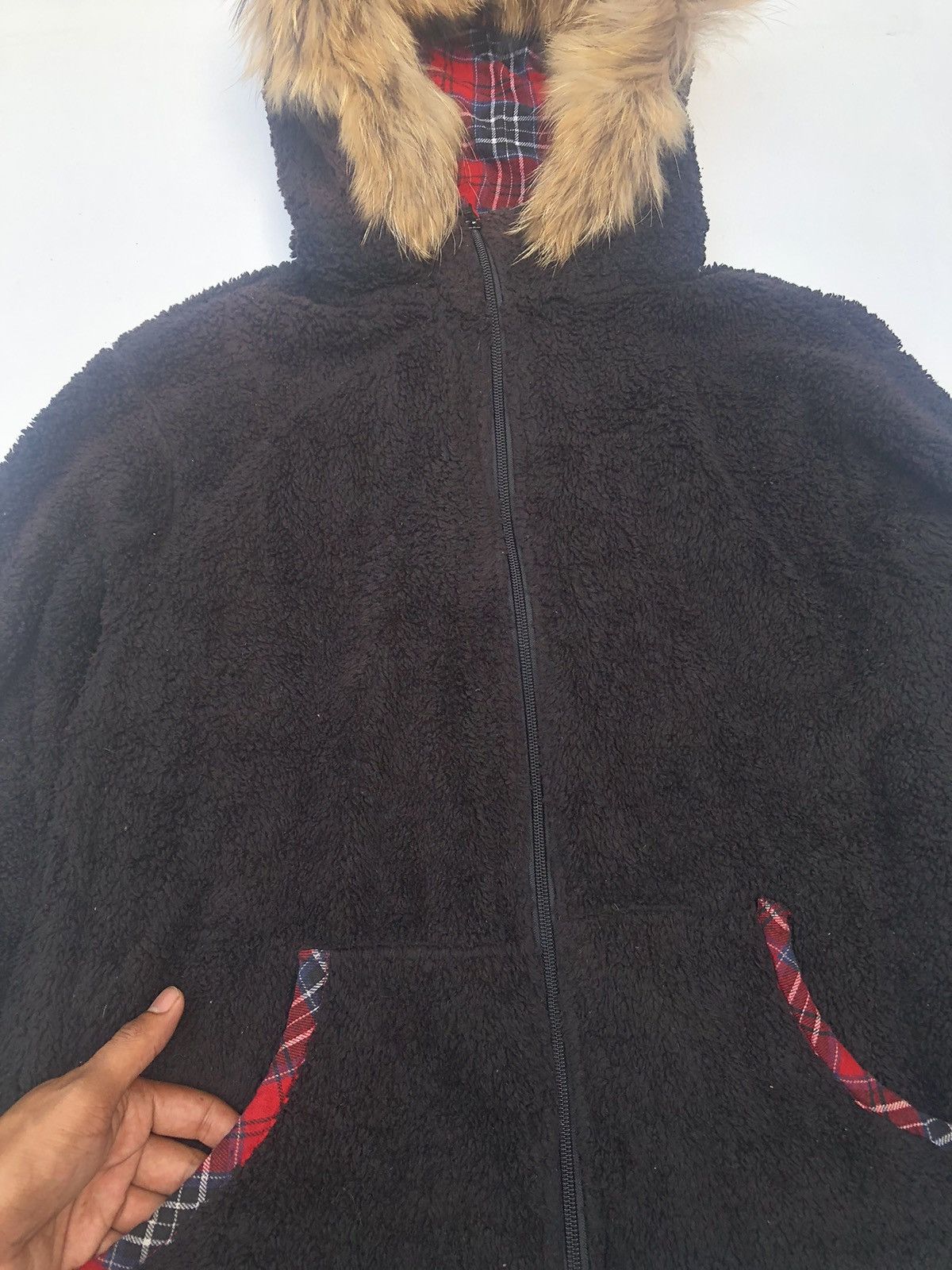 If Six Was Nine Japanese Fur Hoodie ifsixwasnine Lgb Style Size US L / EU 52-54 / 3 - 4 Thumbnail