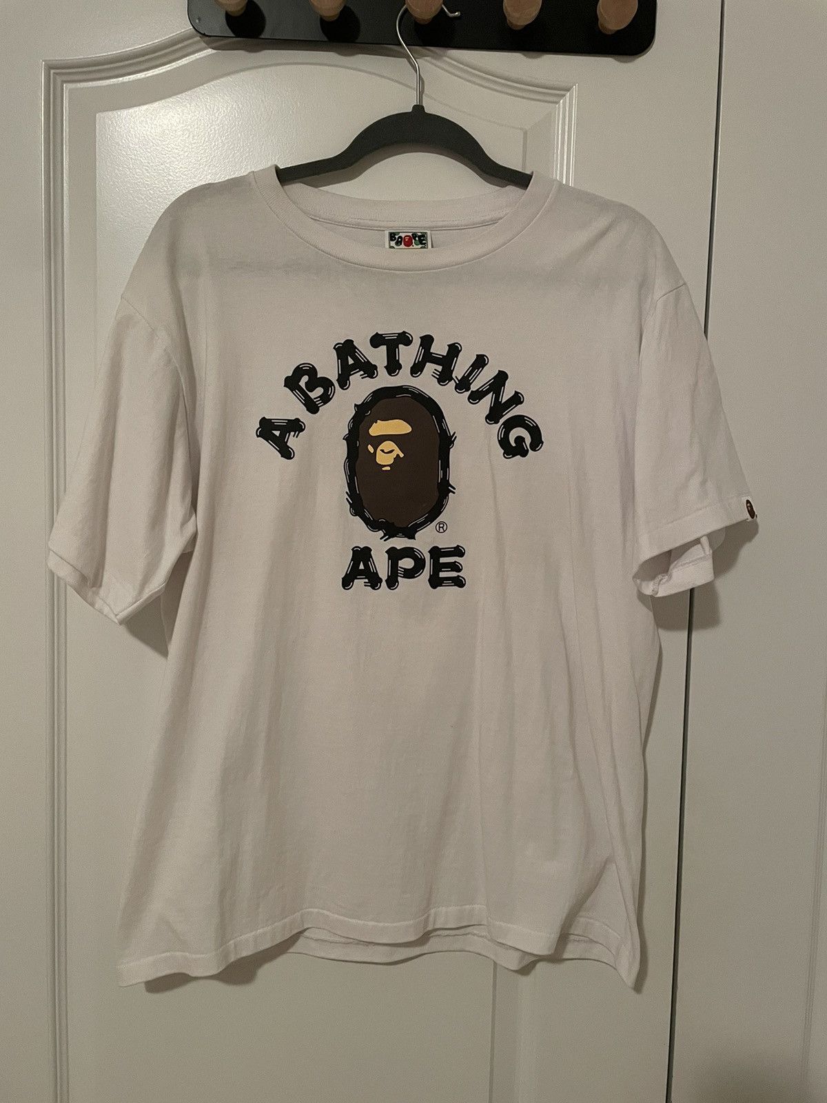 Bape Brush College Tee Size US L / EU 52-54 / 3 - 1 Thumbnail