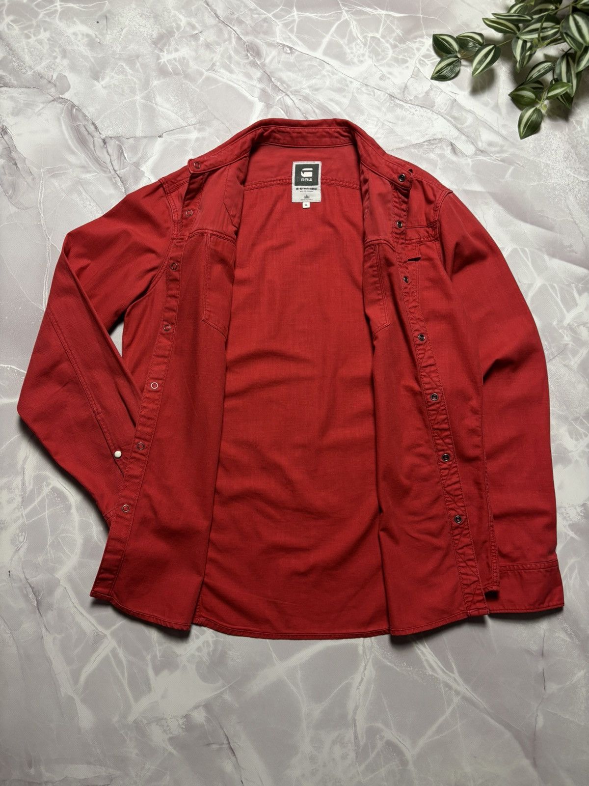 G-Star G-Star Raw Denim Tailor Shirt Pearl Snap Western Mens XL Size US XL / EU 56 / 4 - 7 Thumbnail