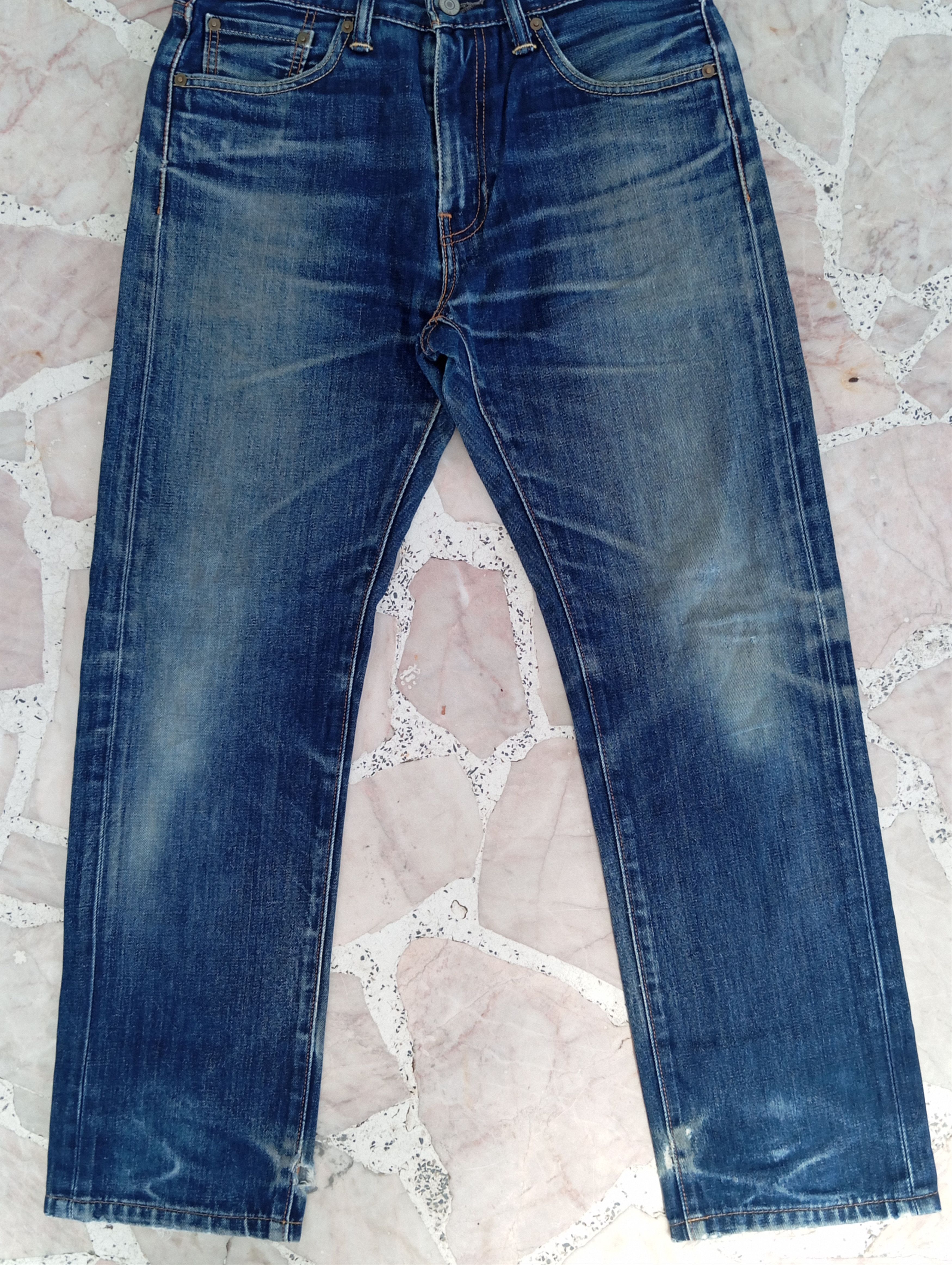 Levi's Beautiful Levis Distressed Denim blue colourway Size US 31 - 3 Thumbnail