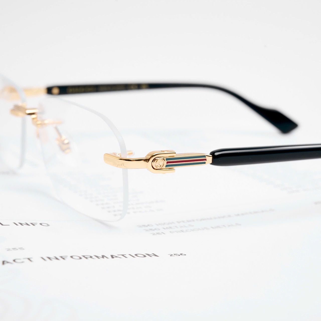 Gucci GUCCI GG1221O 001 GLASSES Size ONE SIZE - 3 Thumbnail