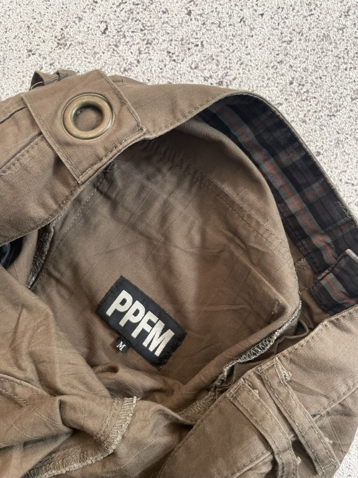 PPFM 2000s PPFM - Multi Pocket Cargo Pants Anarchy Emo Gothic Size US 32 / EU 48 - 2 Thumbnail