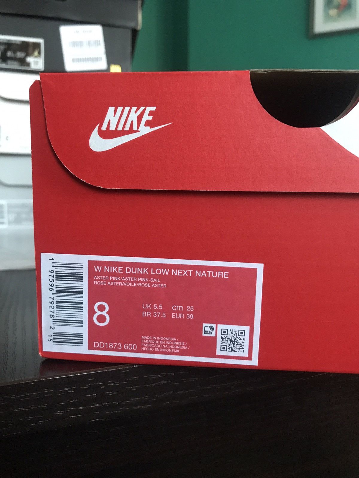 Nike Nike Dunk Low “Pink&White” Size US 9 / IT 39 - 9 Thumbnail