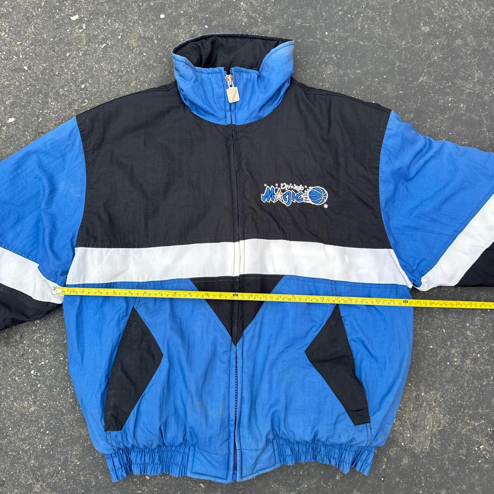 Logo 7 Vintage 90 Orlando Magic Logo Seven Puffer Jacket Size Large Size US L / EU 52-54 / 3 - 7 Thumbnail