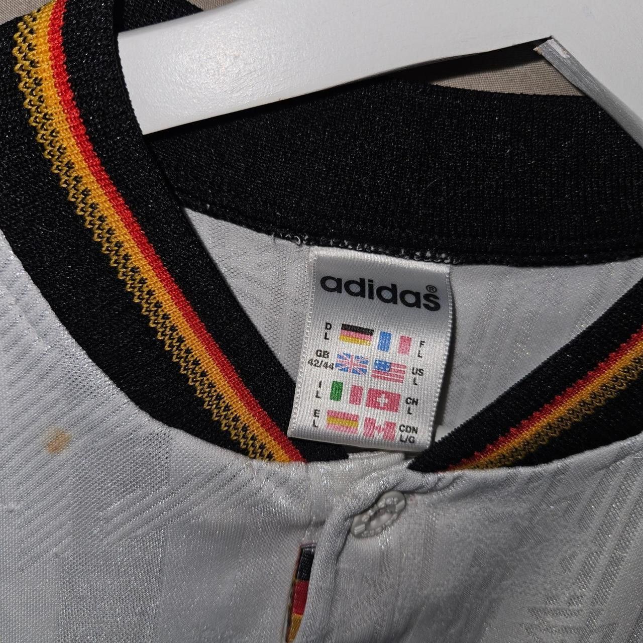Adidas × Vintage Adidas Vintage Germany Soccer Jersey Size US L / EU 52-54 / 3 - 5 Thumbnail