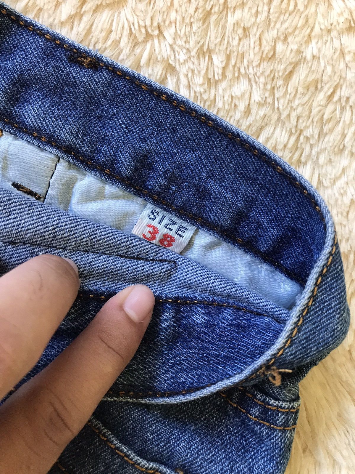 Apple × Japanese Brand AAPLCLOUR Denim Jeans Apple Size US 38 / EU 54 - 8 Thumbnail