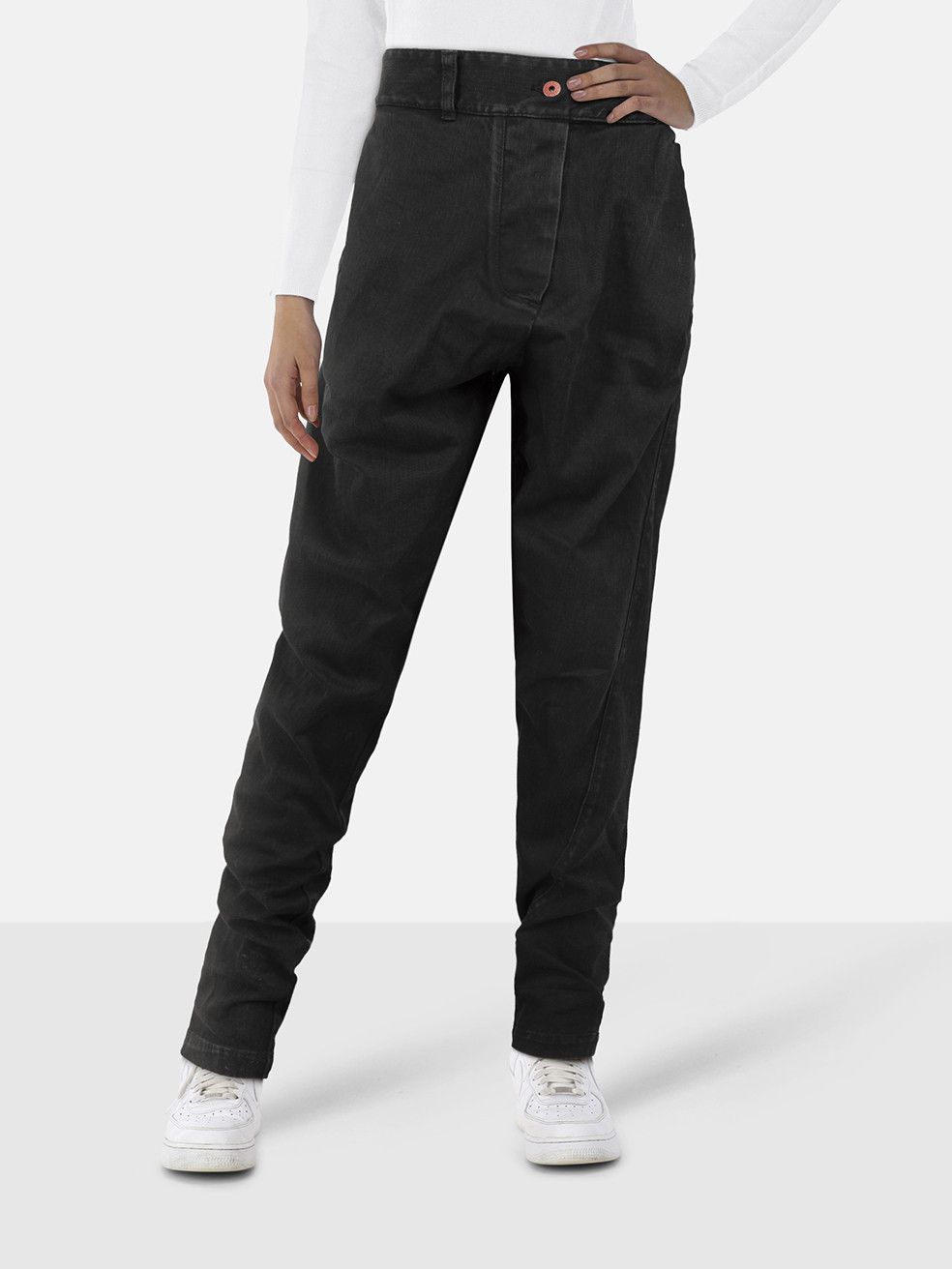 Vivienne Westwood Black Denim Tapered Jeans Size 30" / US 8 / IT 44 - 1 Thumbnail