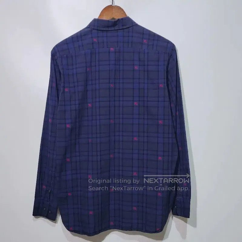 Burberry Burberry Navy Cotton Women's Shirt. Size M / US 6-8 / IT 42-44 - 2 Thumbnail