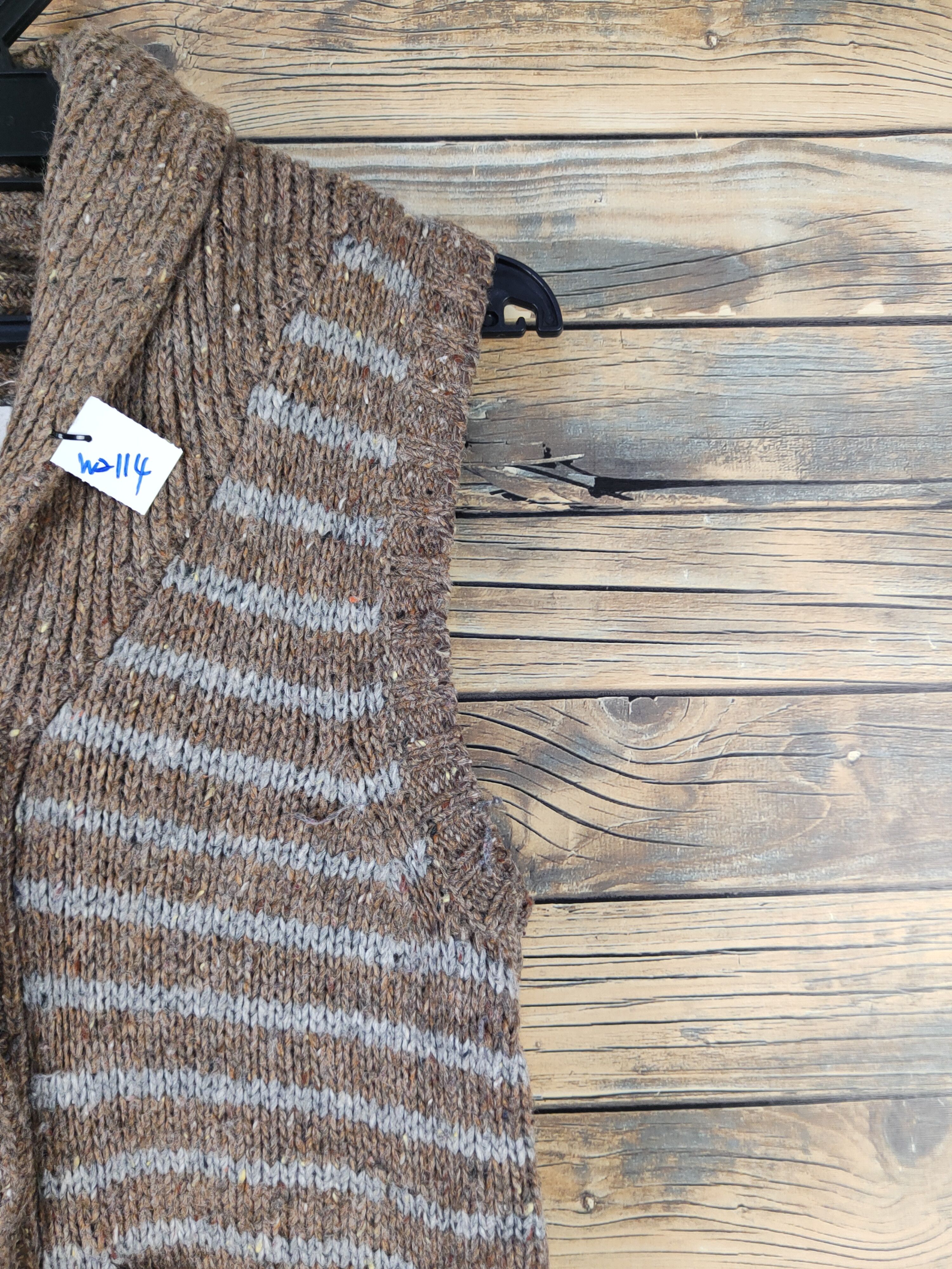 Japanese Brand Heart Market Brown Knitwear Vests #W2114 Size S / US 4 / IT 40 - 6 Thumbnail