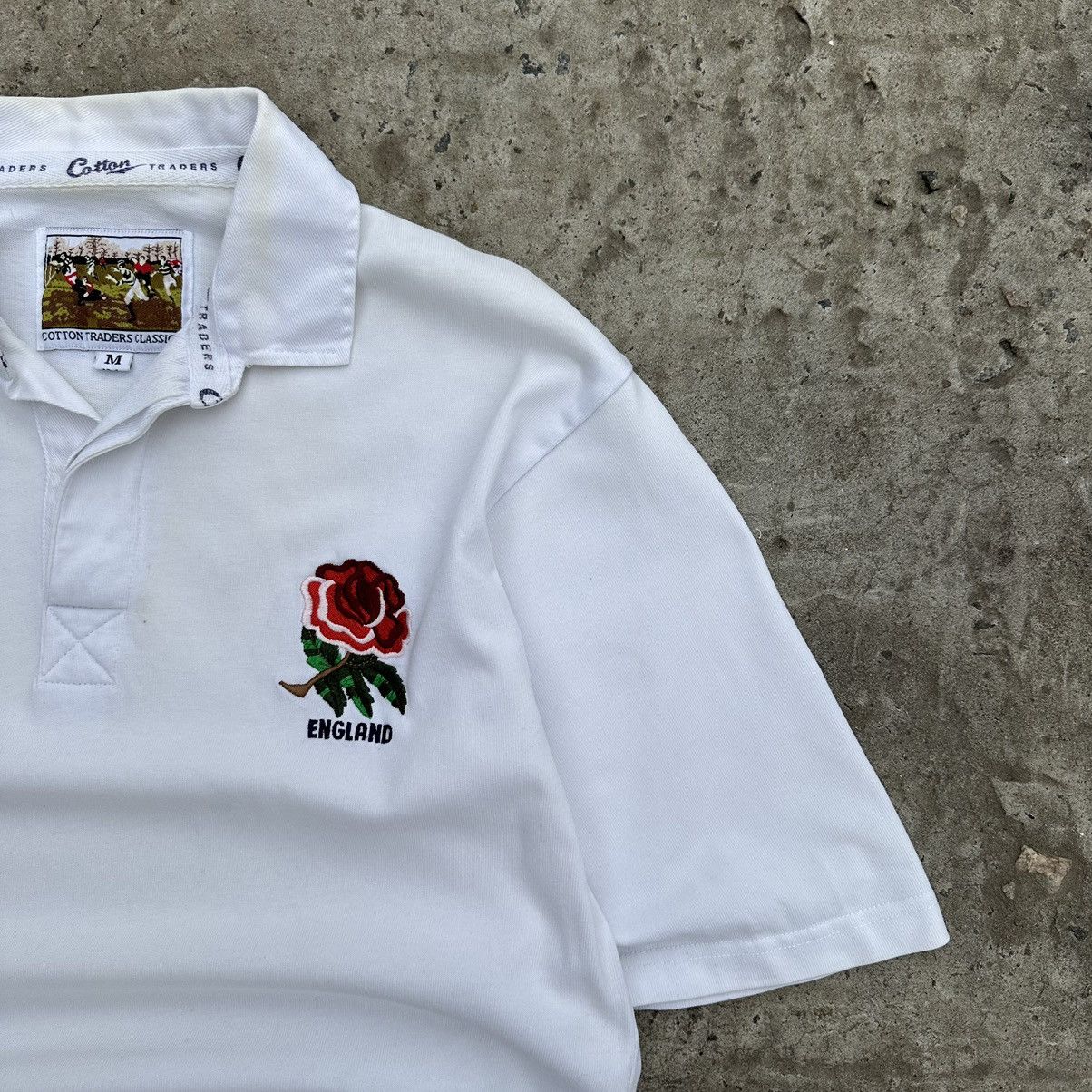 New England Outerwear × Y/Project Vintage England Rugby League Polo Trashed Y2K 90s USA Size US M / EU 48-50 / 2 - 4 Thumbnail