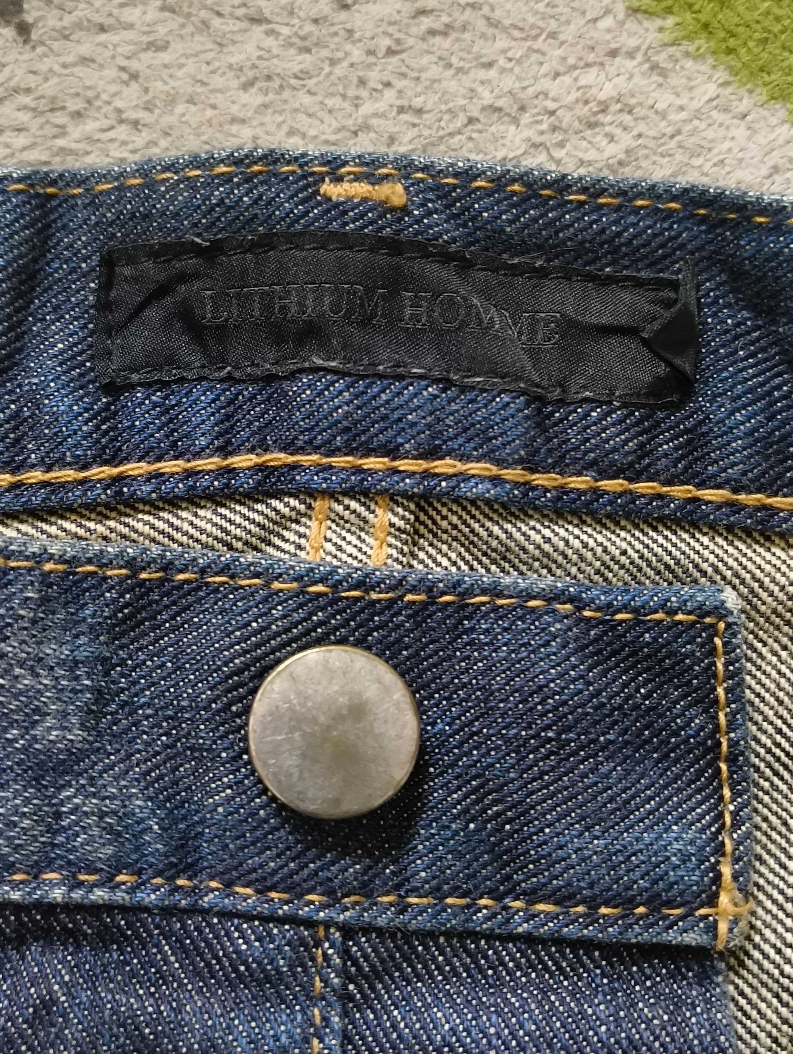 Japanese Brand × Lithium LITHIUM HOMME JEANS JAPAN SLIM FIT Size US 31 - 6 Thumbnail