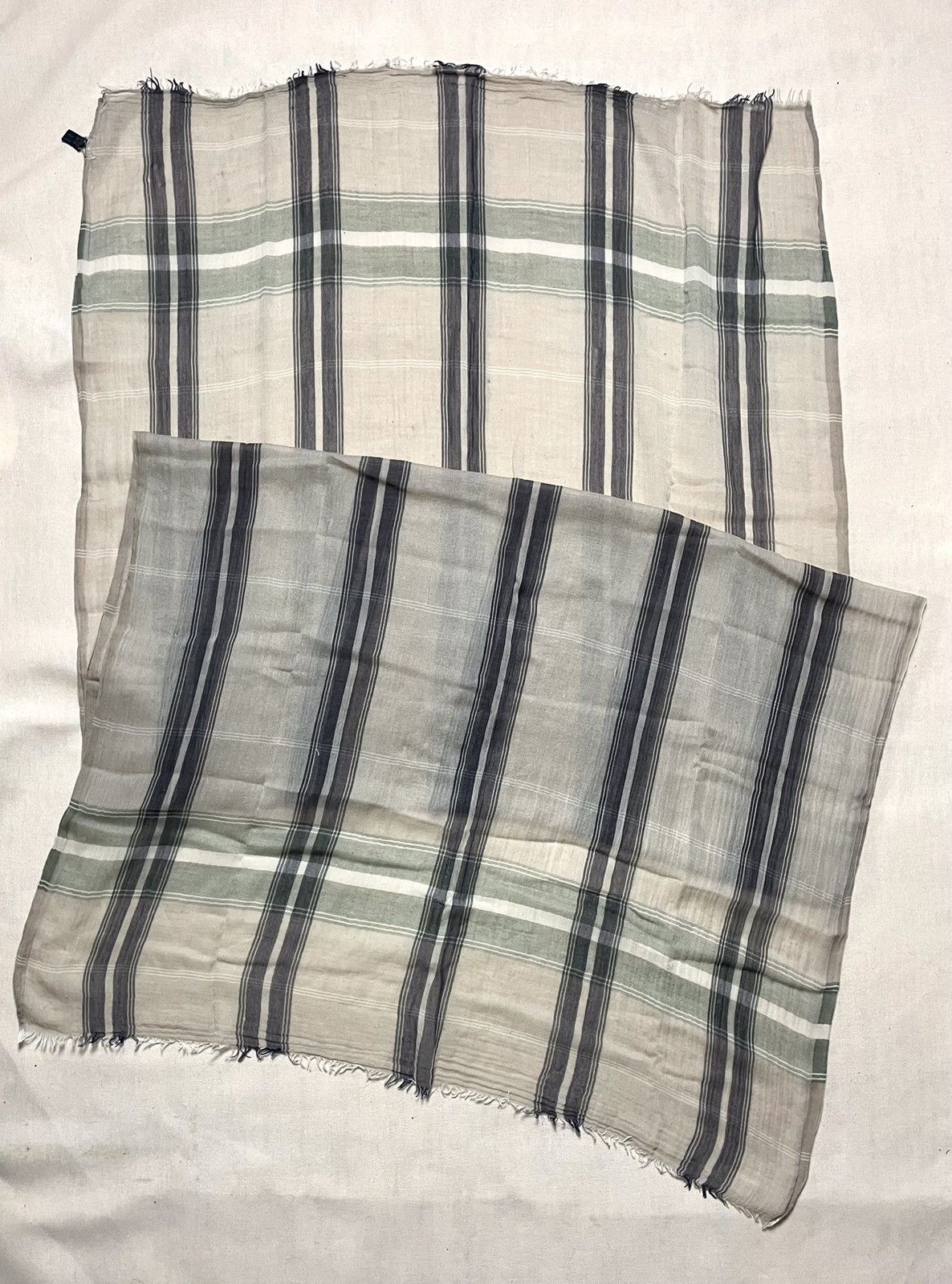 Franco Ferrari Franco Ferrari wool linen silk scarf Size ONE SIZE - 5 Thumbnail