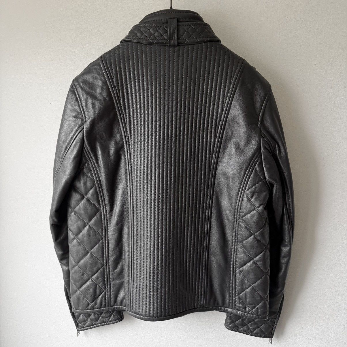 Dolce & Gabbana Dolce Gabbana FW2007 Quilted Padded Leather Café Racer Size US L / EU 52-54 / 3 - 5 Thumbnail