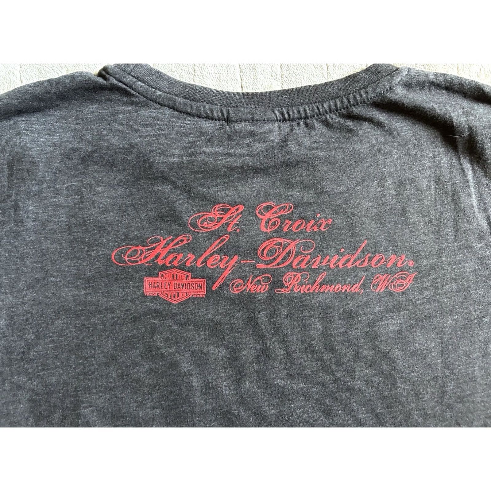 Harley Davidson Harley Davidson Women’s T-Shirt Size S Basic Short Sleeve Round Neck Multicolor Spirit Theme Biker NWT Marquee Size S / US 4 / IT 40 - 4 Thumbnail
