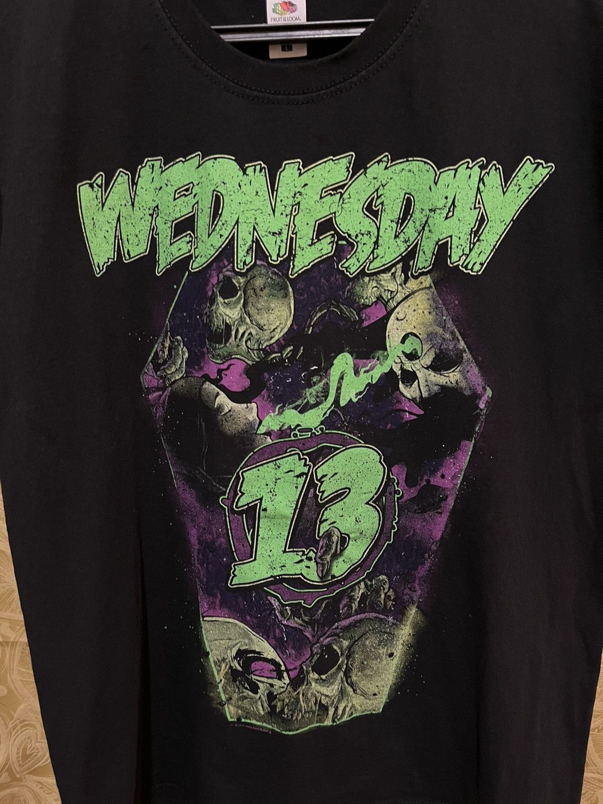 Band Tees Wednesday 13 T-shirt Size US L / EU 52-54 / 3 - 2 Thumbnail