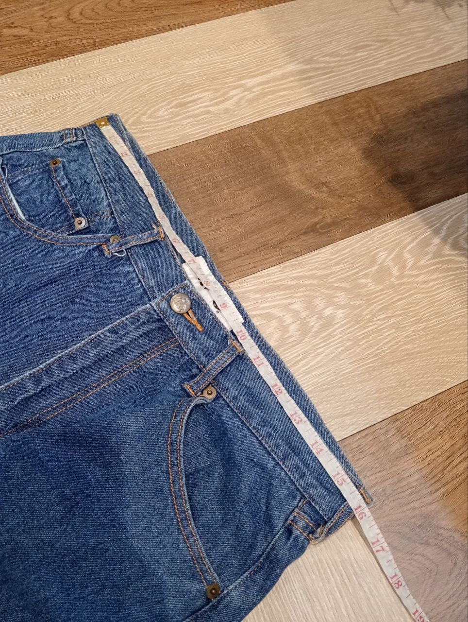 Ne-Net VINTAGE NE-NET ISSEY MIYAKE BLUE DENIM PANTS Size 32" / US 10 / IT 46 - 13 Thumbnail