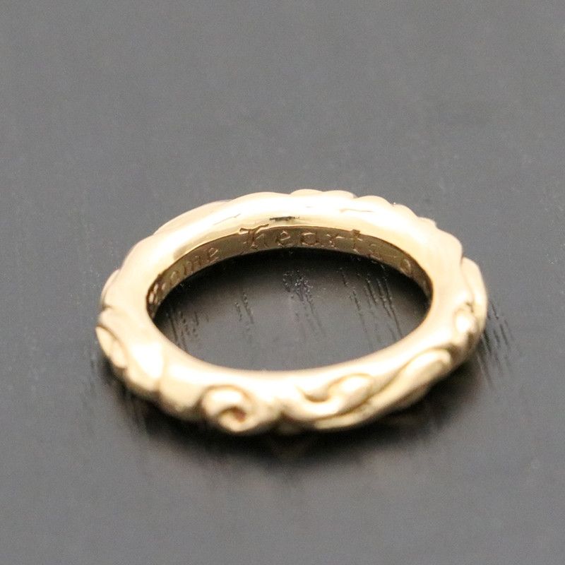 Chrome Hearts Chrome Hearts Gold Scroll Band Ring - Size 9.5 Size ONE SIZE - 3 Thumbnail