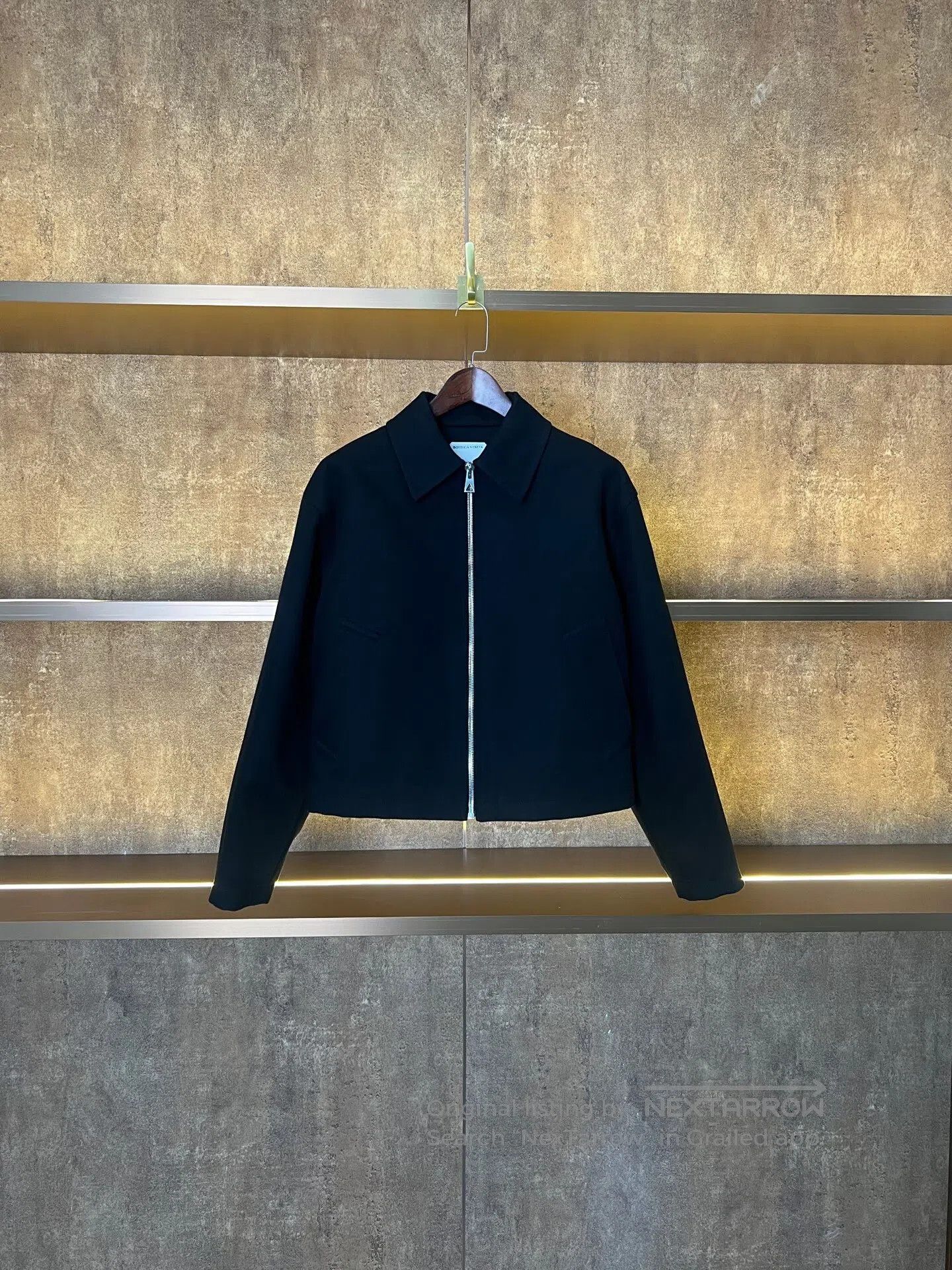 Bottega Veneta Bottega Veneta FW21 Black Boxy Twill Work Jacket