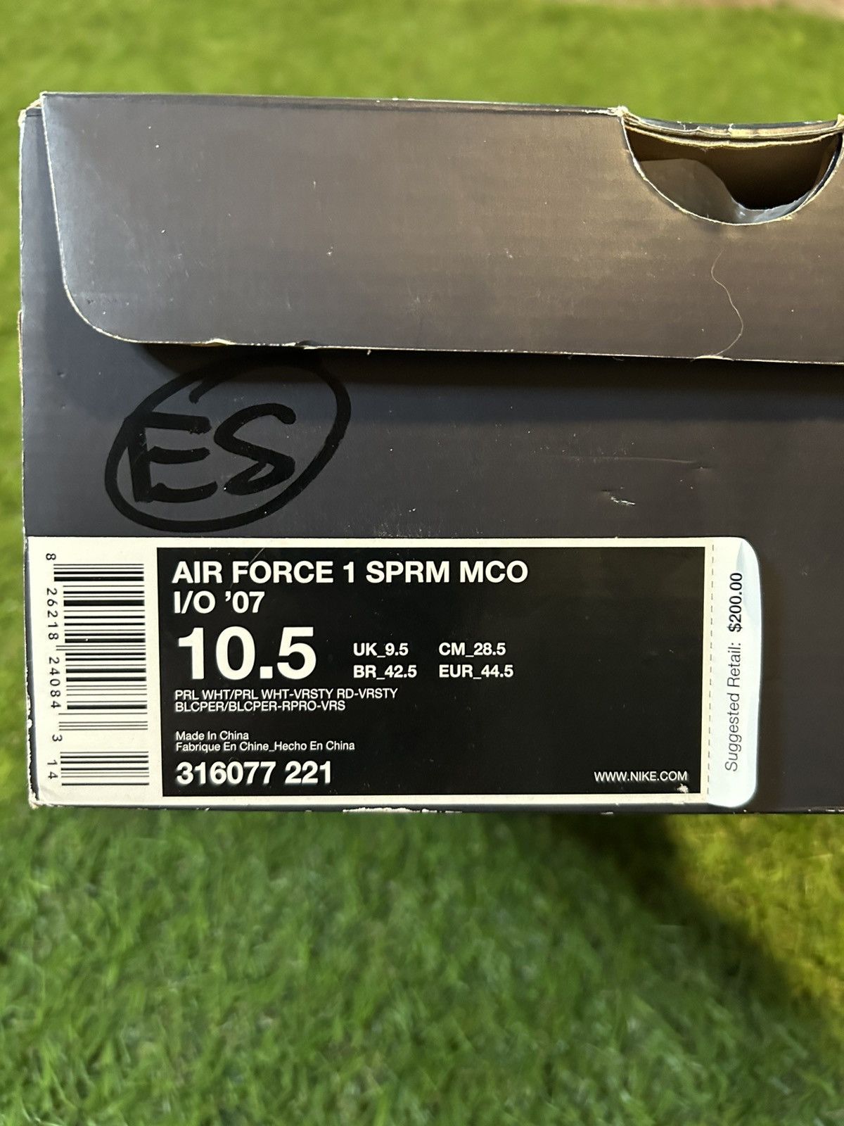 Nike DS Nike Air Force One Philly Sneaker Stadium Size US 10.5 / EU 43-44 - 10 Thumbnail