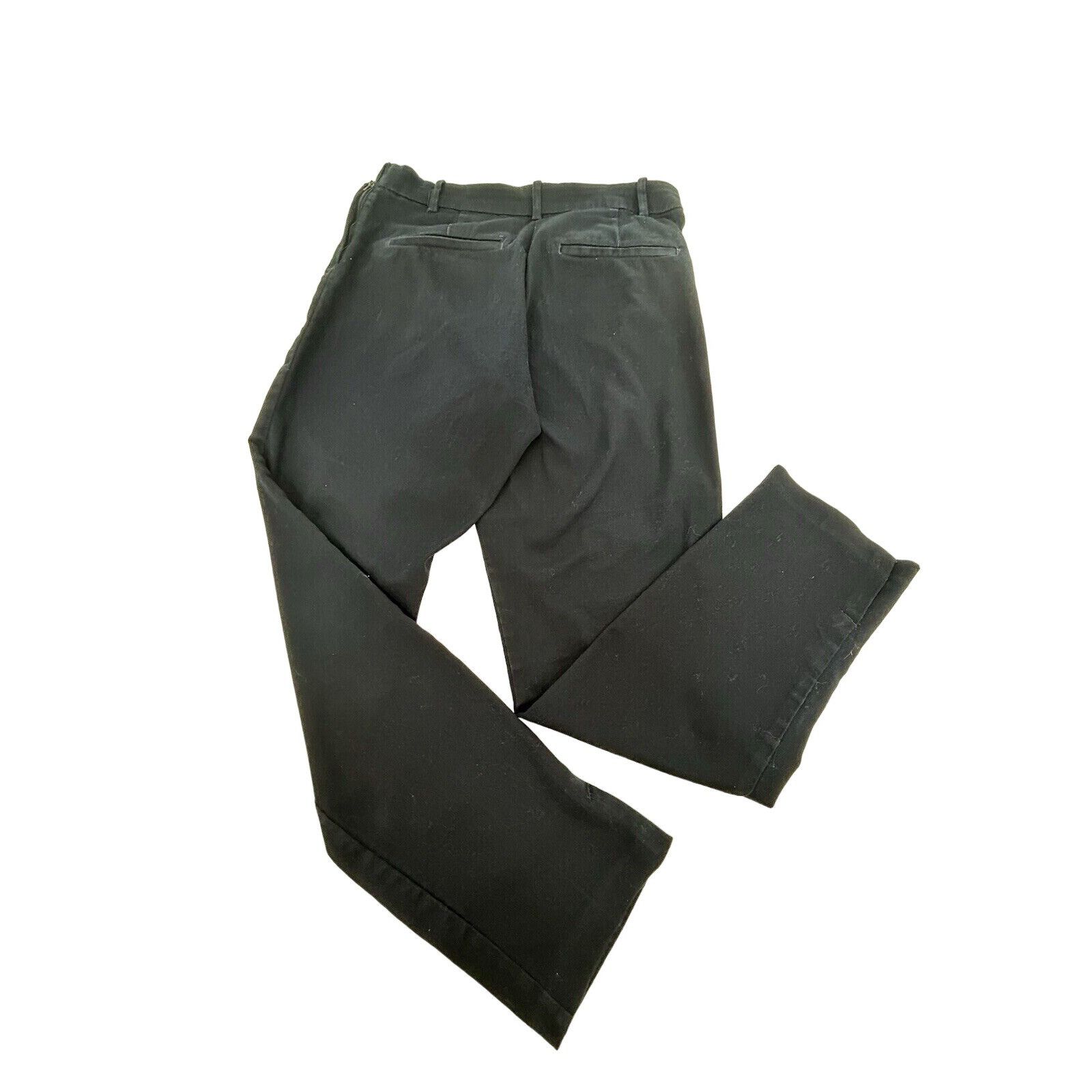 H&M H&M Womens Pants 8 Navy Blue Flat Front Tapered Leg Ankle Le Size 30" / US 8 / IT 44 - 5 Thumbnail