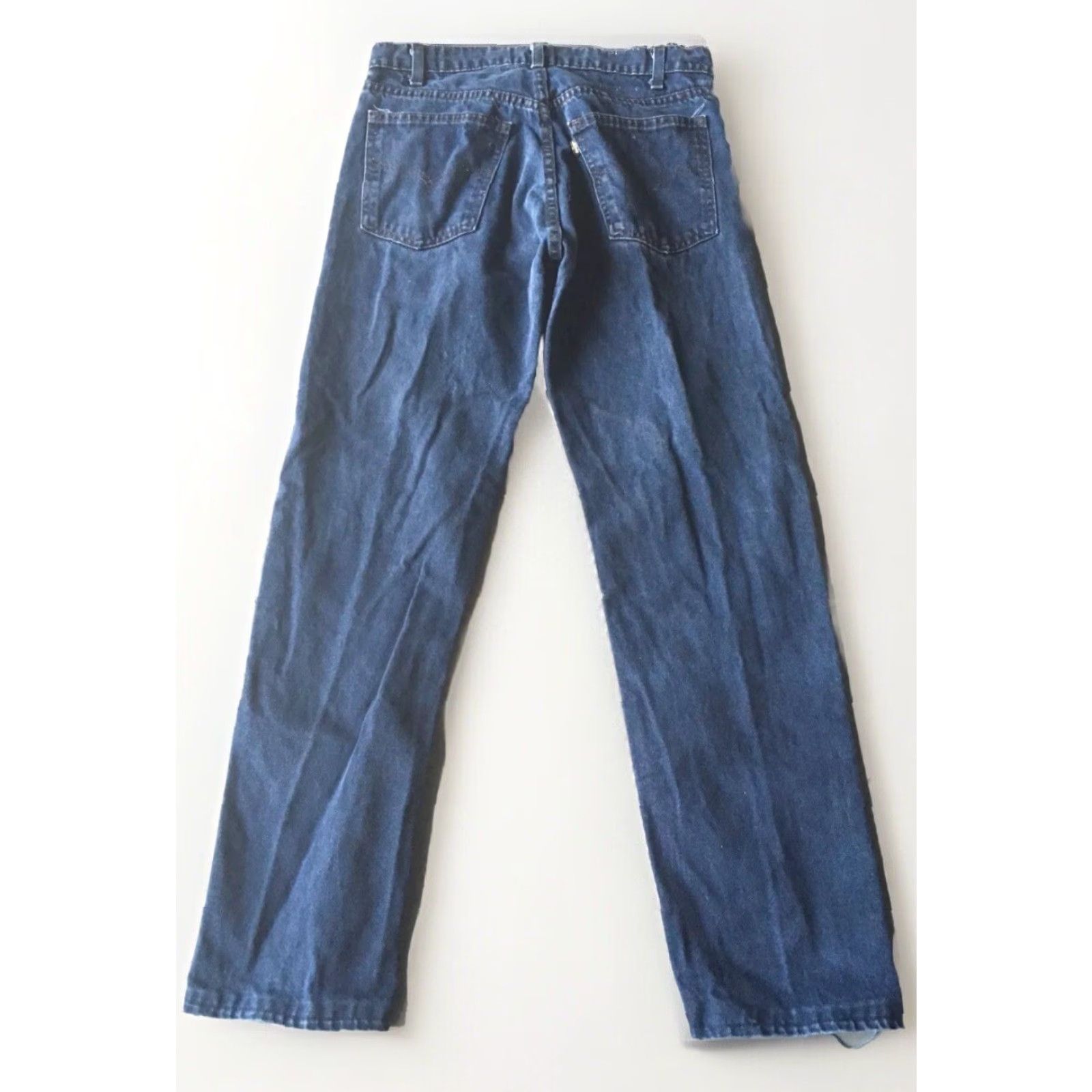 Levi's VINTAGE Levi's 505 Jeans Blue Rinse Regular Size 32 Inseam 31 31 Zipper Fly Black Tab Denim 1980s Mens Womens Boys Girls Size US 31 - 2 Thumbnail