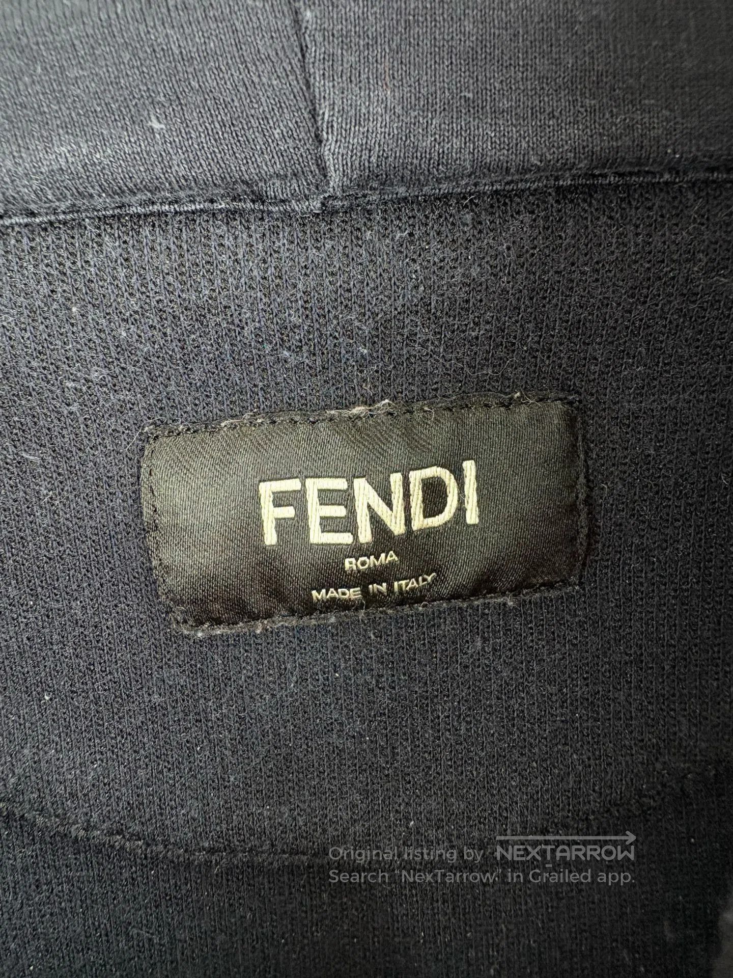Fendi FENDI Double F Logo Crewneck Hoodie. Size US S / EU 44-46 / 1 - 4 Thumbnail