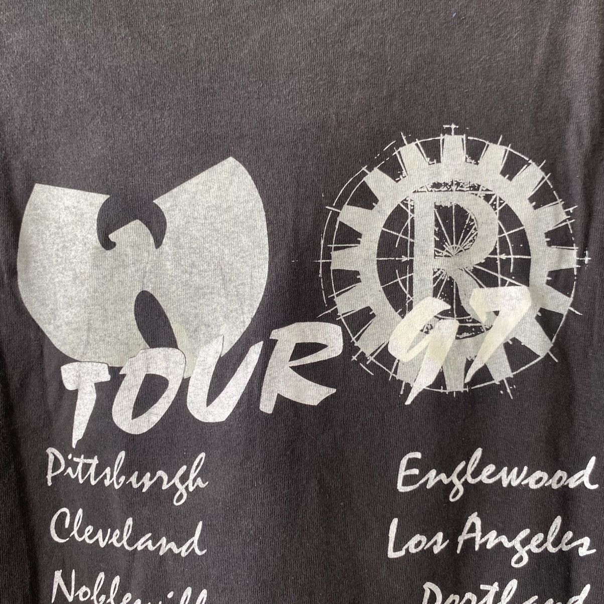 Band Tees RATM Rage Against The Machine Wu-Tang Clan Tour 97 Tshirt Size US XL / EU 56 / 4 - 9 Thumbnail