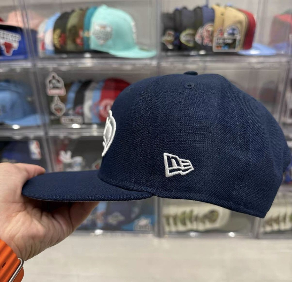 New Era New Era NFL Seattle Laser Flat Brim Baseball Cap J32 Size ONE SIZE - 4 Thumbnail