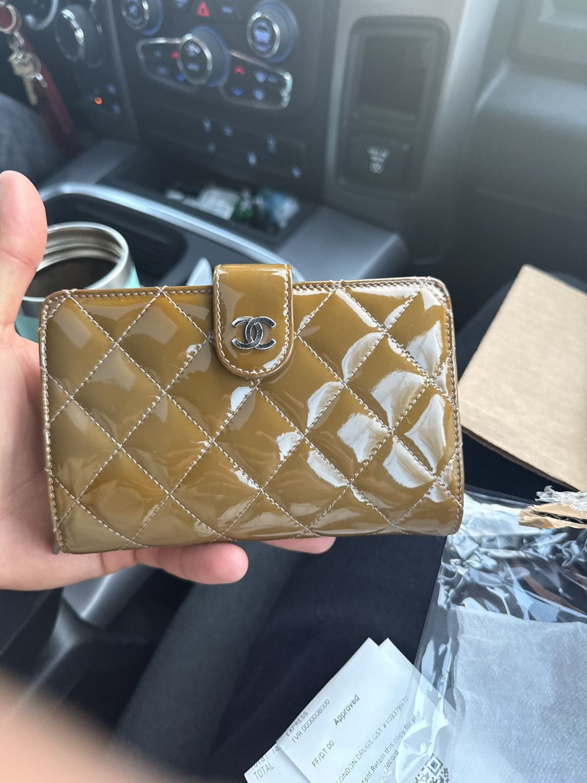 Chanel Chanel Pad Leather Wallet Size ONE SIZE - 1 Thumbnail