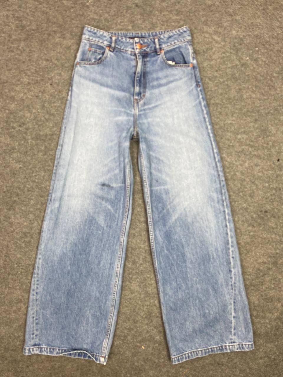 Japanese Brand vintage public tokyo denim wideleg highwaist denim Size US 28 / EU 44 - 4 Thumbnail
