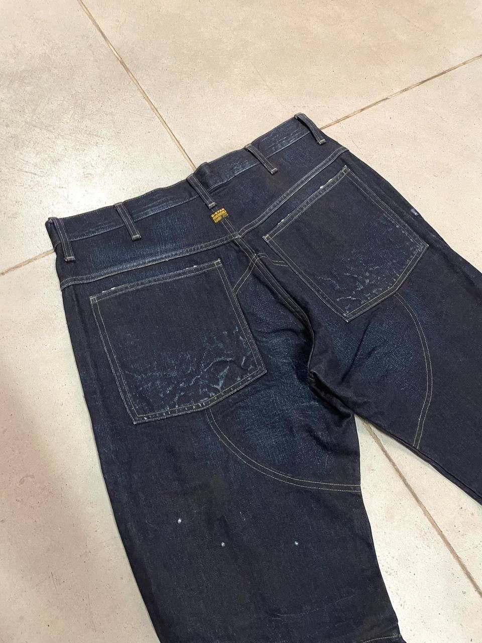 G-Star Heavyweight Denim Vintage G Star Raw Jeans Size US 36 / EU 52 - 6 Thumbnail