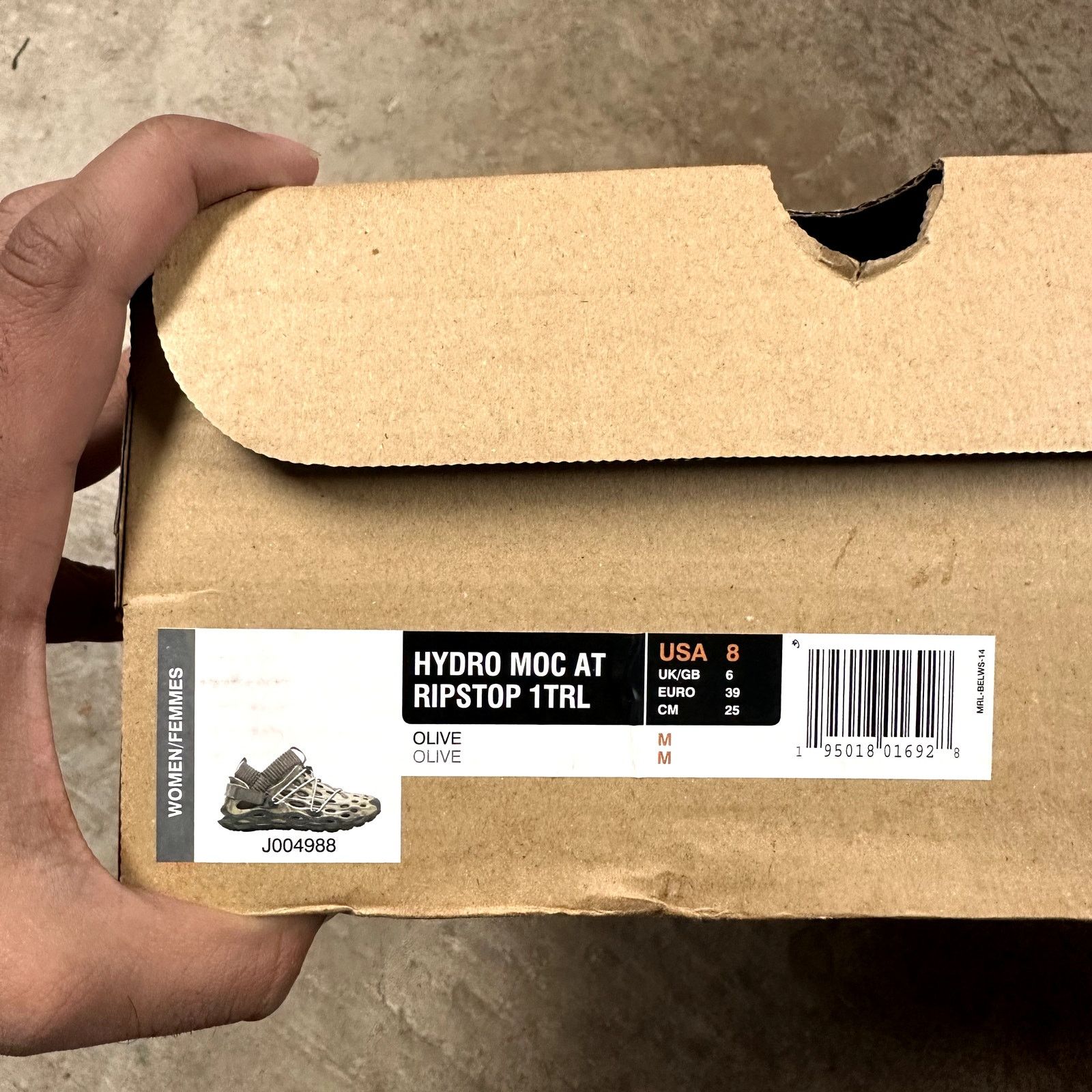 Merrell Merrell Hydro Moc Ripstop 1TRL Size US 8 / IT 38 - 11 Thumbnail