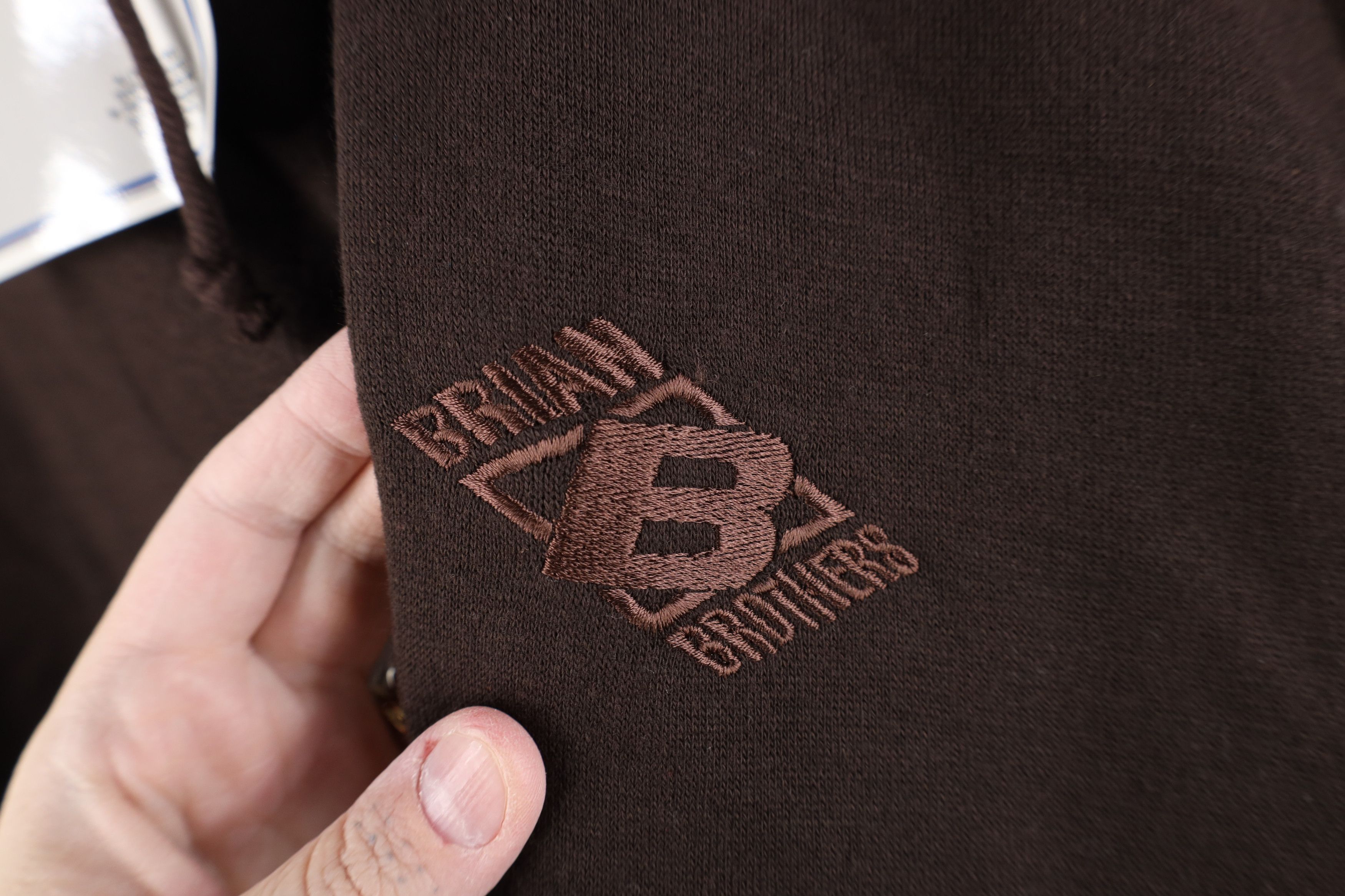 Vintage Deadstock Vintage 90s Y2K Streetwear Hoodie Sweatshirt Brown Size US XL / EU 56 / 4 - 4 Thumbnail