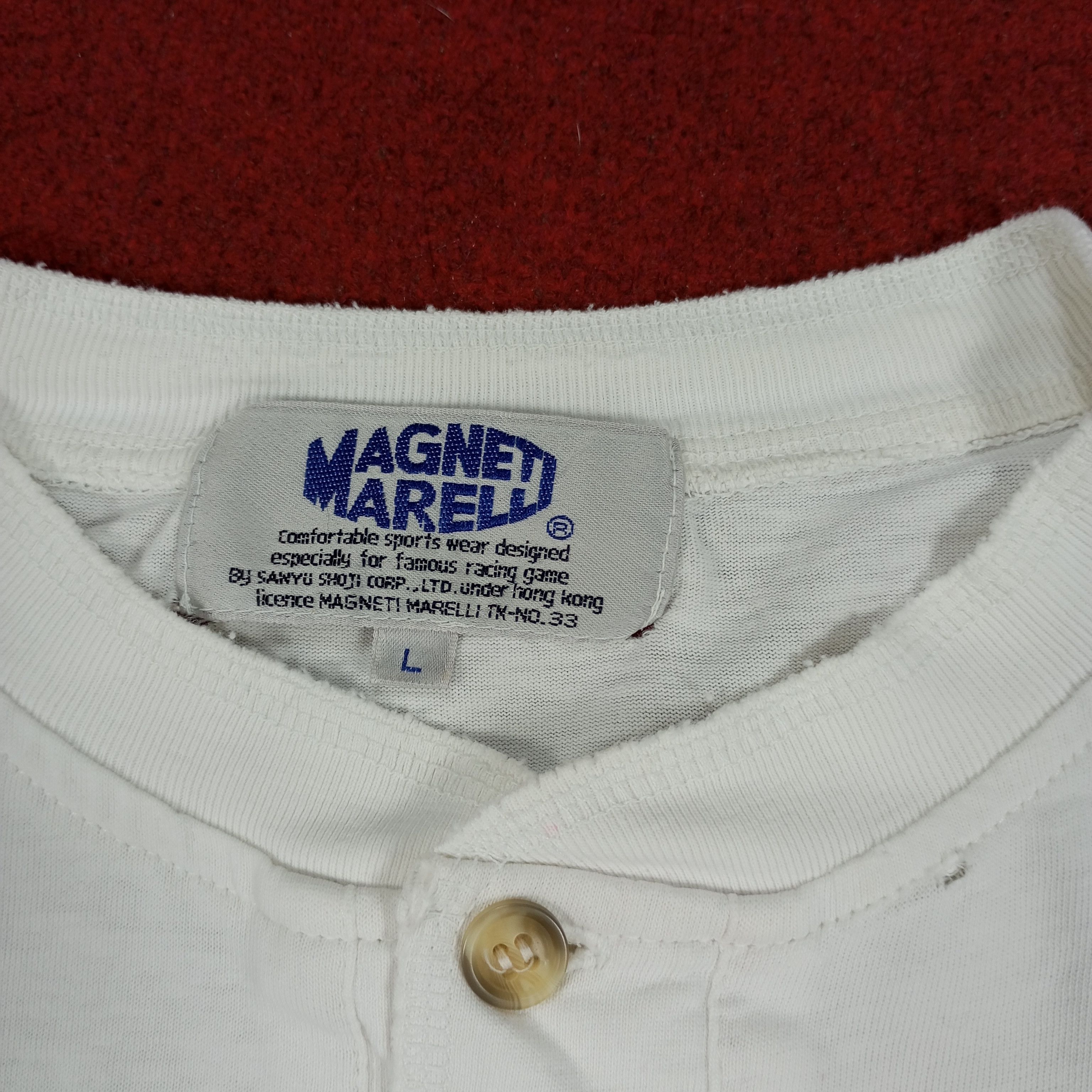 Ferrari × Vintage Ferrari Magneti Marelli Small Logo Tshirt Size US M / EU 48-50 / 2 - 5 Thumbnail