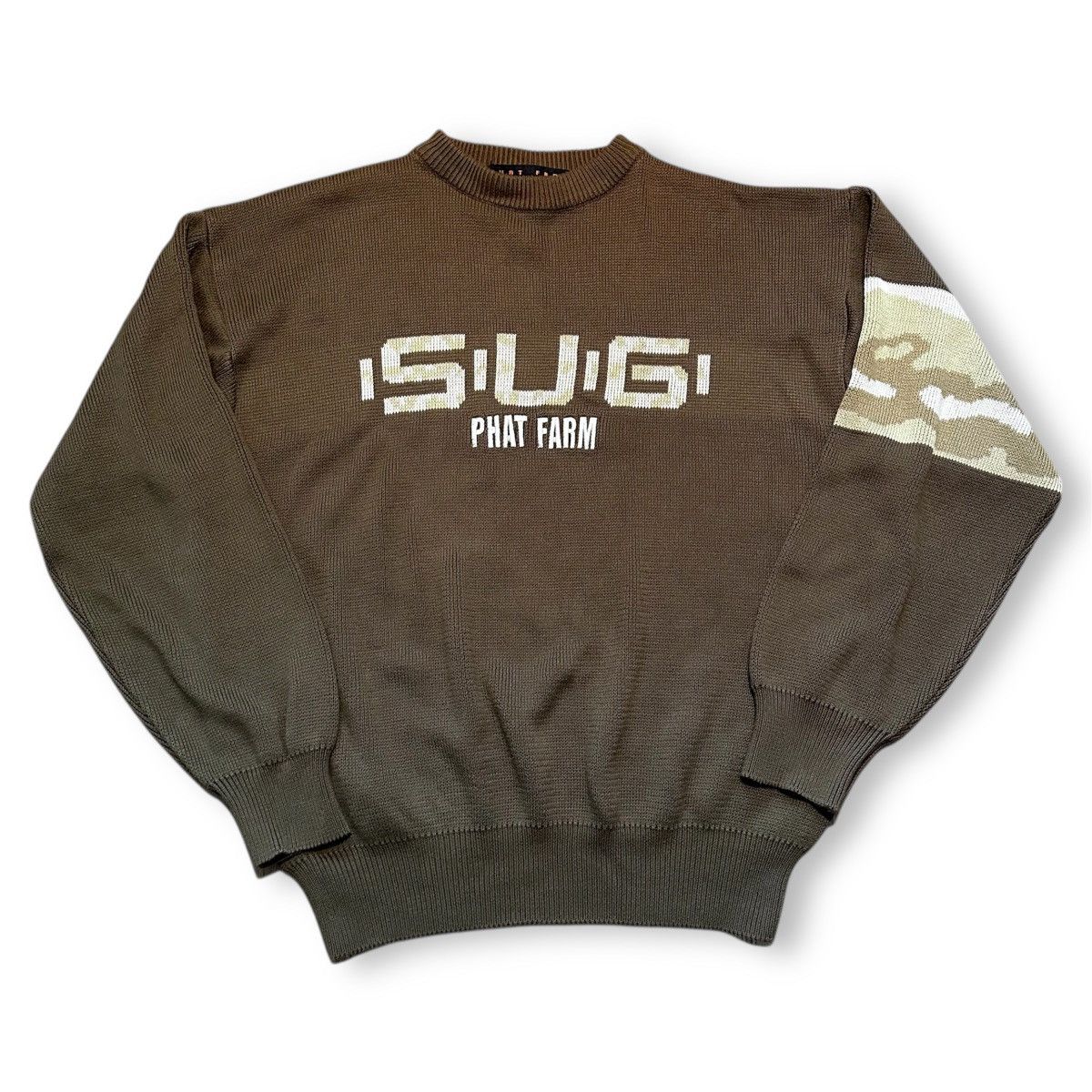 Phat Farm × Vintage Vintage Phat Farm Sports Utility Garments SUG Knit Sweater Size US XXL / EU 58 / 5 - 1 Thumbnail