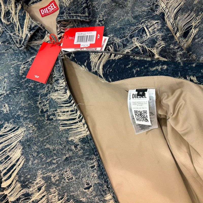 Diesel Veste en jeans Diesel Size US M / EU 48-50 / 2 - 3 Thumbnail