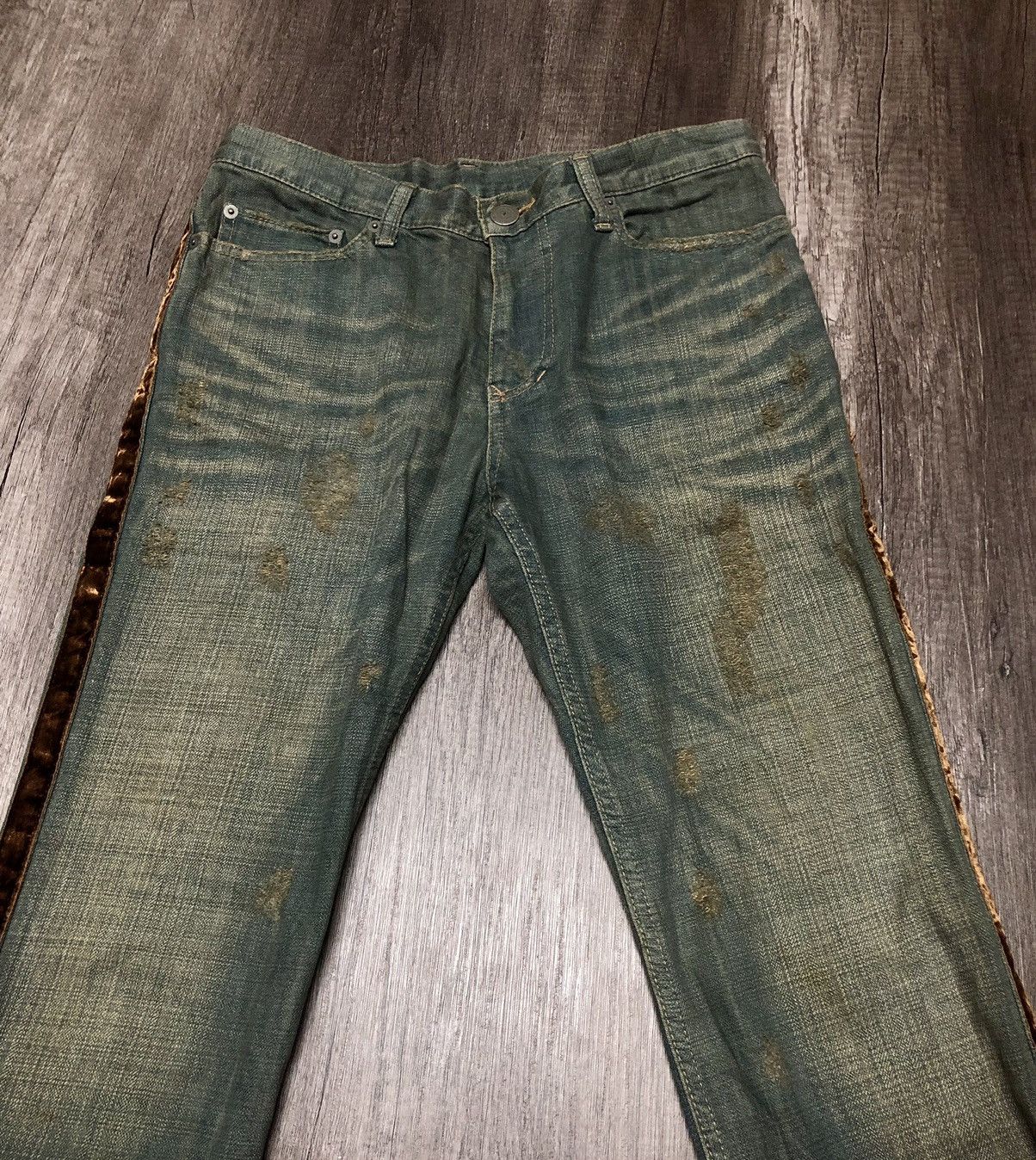If Six Was Nine × Japanese Brand × Vintage Japanese Brand Traverse Distressed denim Jeans Size 30" / US 8 / IT 44 - 8 Thumbnail
