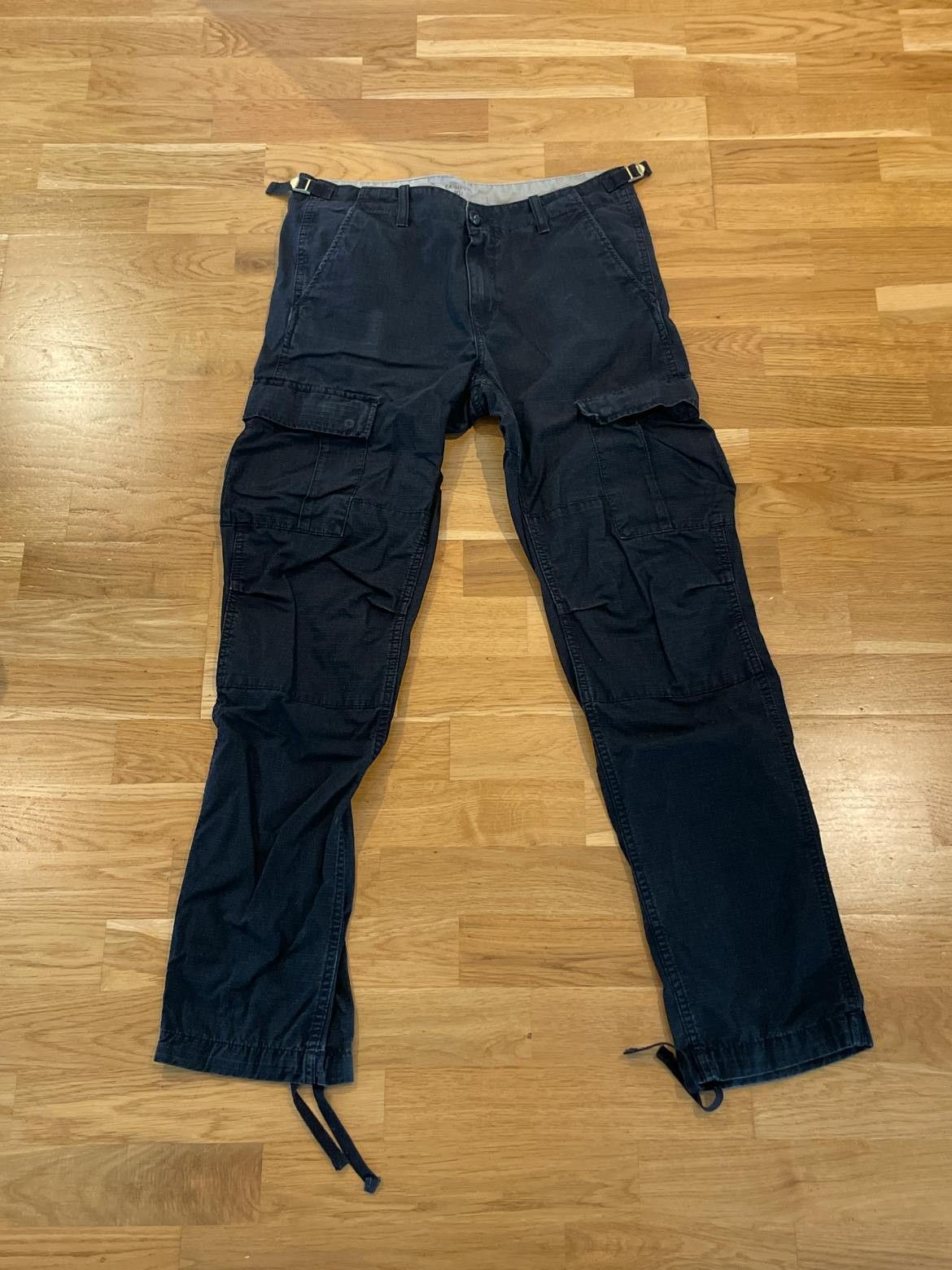 Carhartt Carhartt Black Cargo Pants Size US 30 / EU 46 - 1 Thumbnail